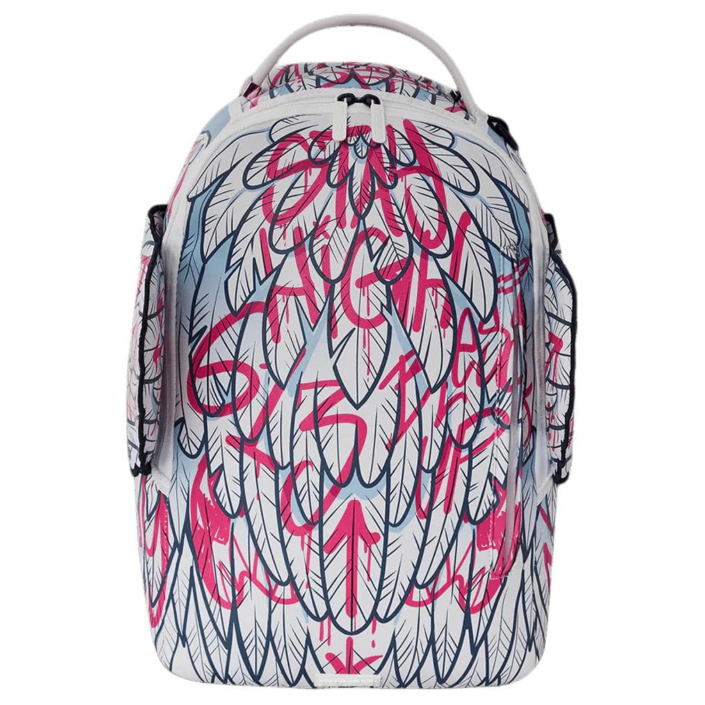 Рюкзак SPRAYGROUND Искусственная кожа Рюкзаки Унисекс Белый красный - изображение 1