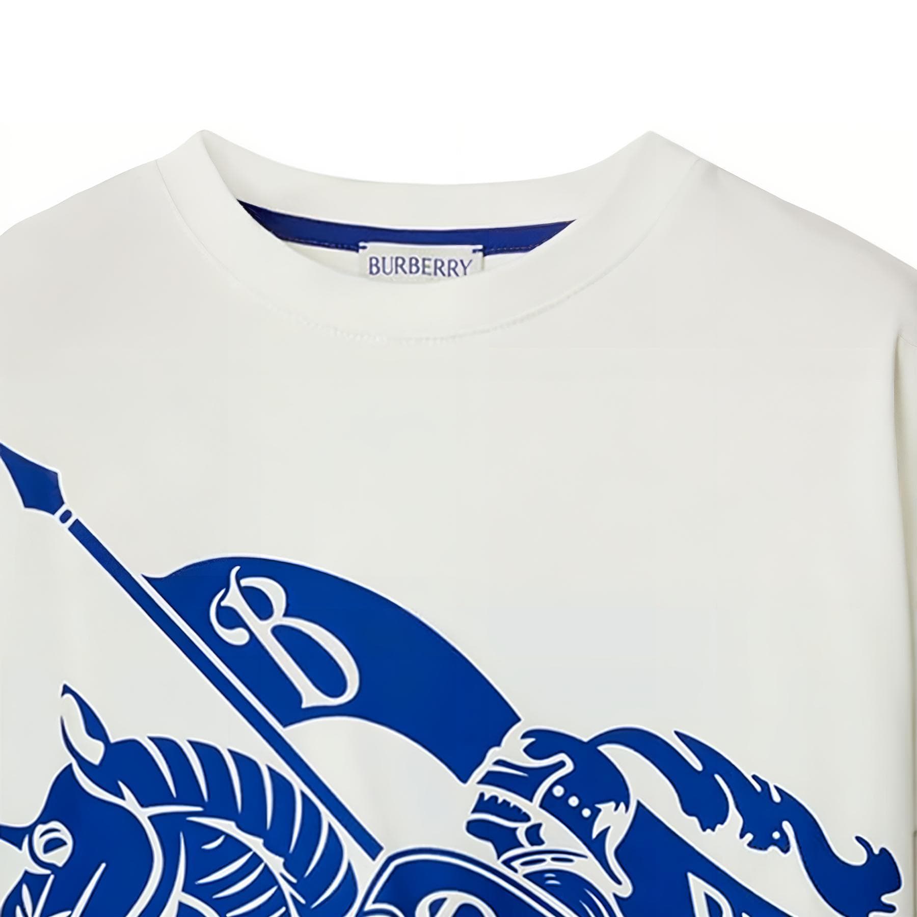 Футболка Burberry Equestrian Print T-Shirt - изображение 7