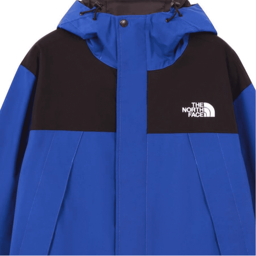 Куртка The North Face SS23 Logo Print Colorblock Hoodie Jacket Blue - изображение 3
