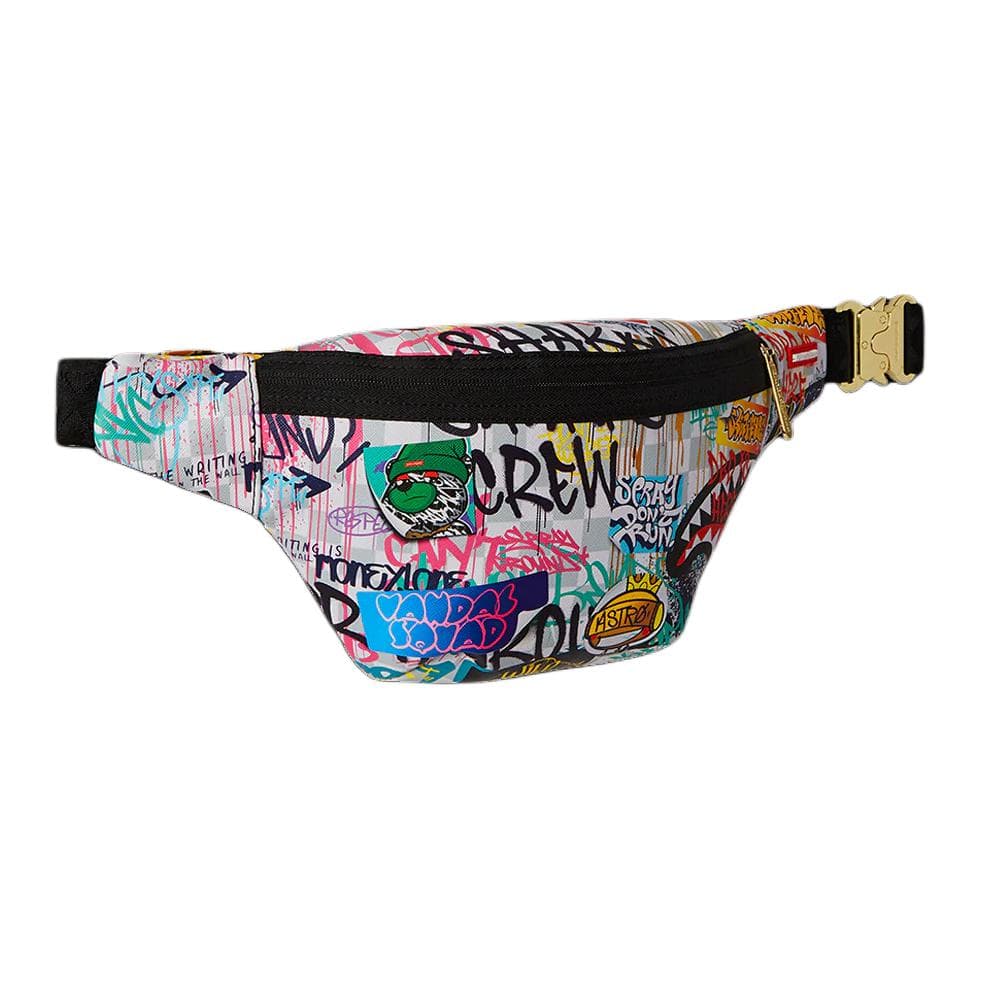 Поясная сумка SPRAYGROUND Искусственная кожа Поясная сумка (бандана) Унисекс Разноцветная - изображение 2
