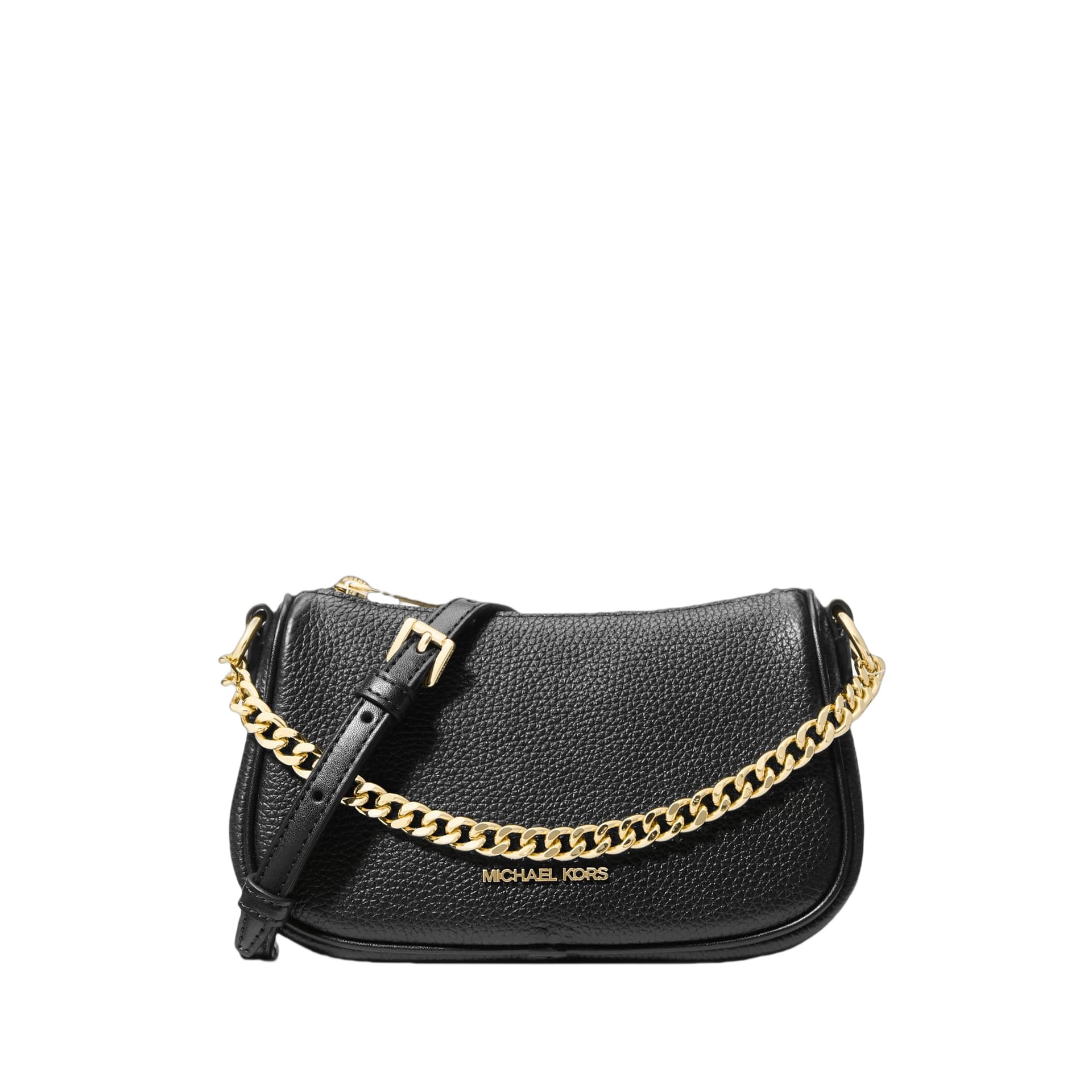 Сумка через плечо MICHAEL KORS CARMELA Сумка из коровьей кожи Сумка через плечо Сумка на одно плечо Маленькая женская сумка Черная - изображение 1