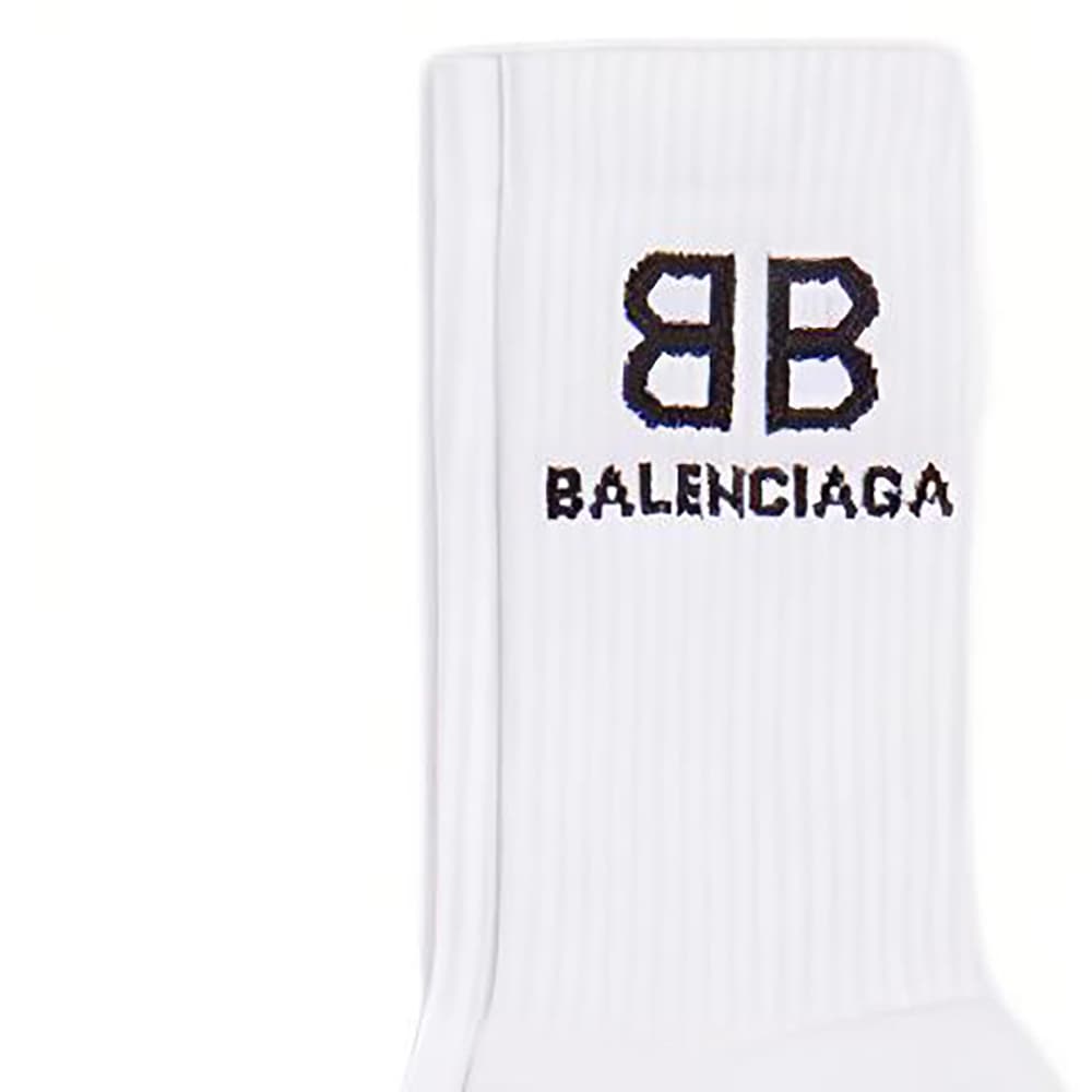 Носки Balenciaga BB ICON SS22 Logo 1 - изображение 4