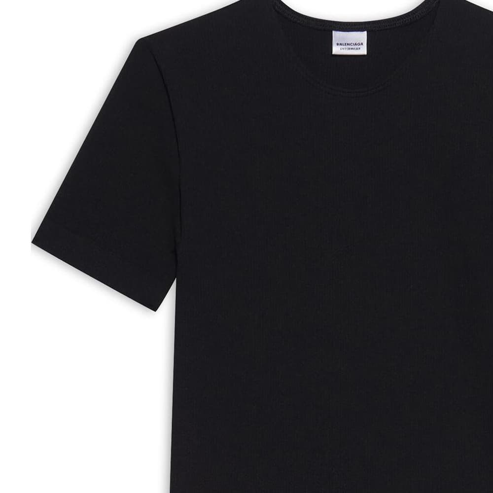 Футболка Balenciaga FW22 Black Tee - изображение 6