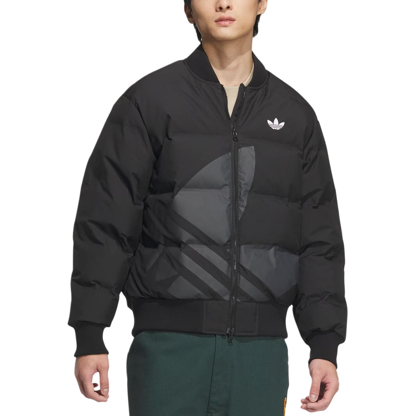 Зимняя куртка Adidas Originals CHILLAX LWD Пуховик Унисекс Черный - изображение 2