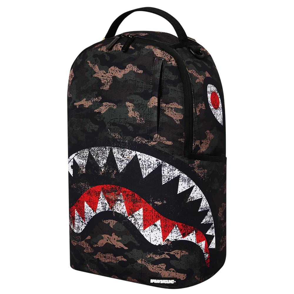 Рюкзак SPRAYGROUND Полиэфирное волокно Рюкзак Унисекс Армейский зеленый - изображение 4