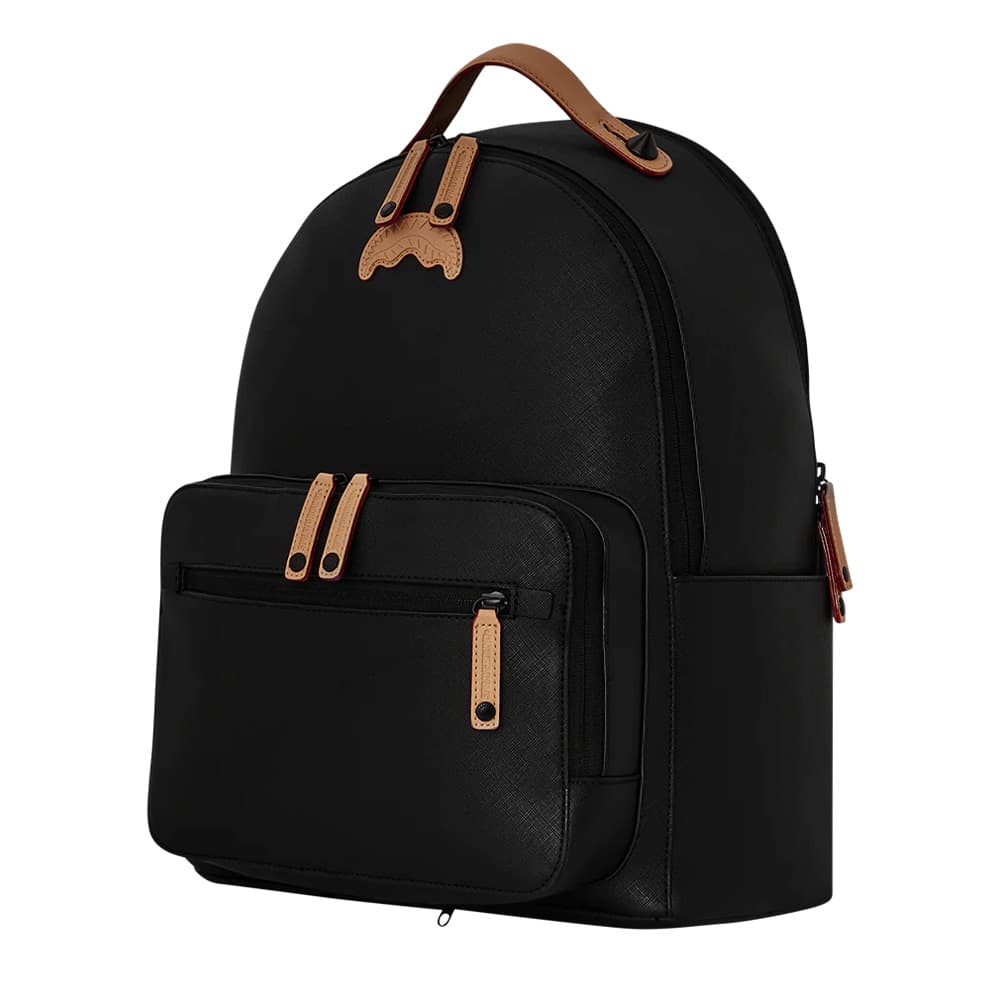 Рюкзак SPRAYGROUND ПВХ (поливинилхлорид) Рюкзак Стандартный (Standard) Унисекс Черный - изображение 4
