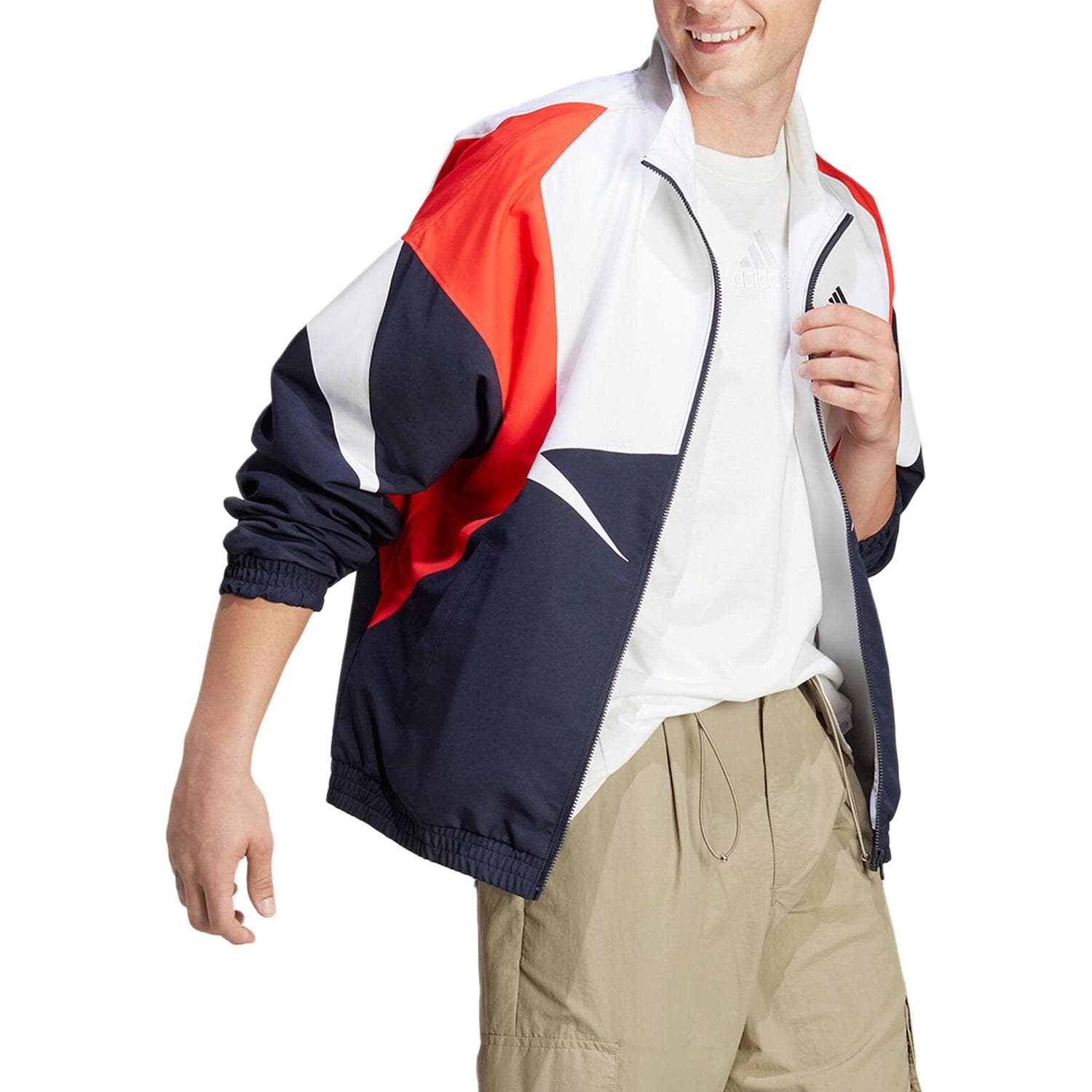 Куртка adidas Sport Performance Zip Jacket Blue Black - изображение 4
