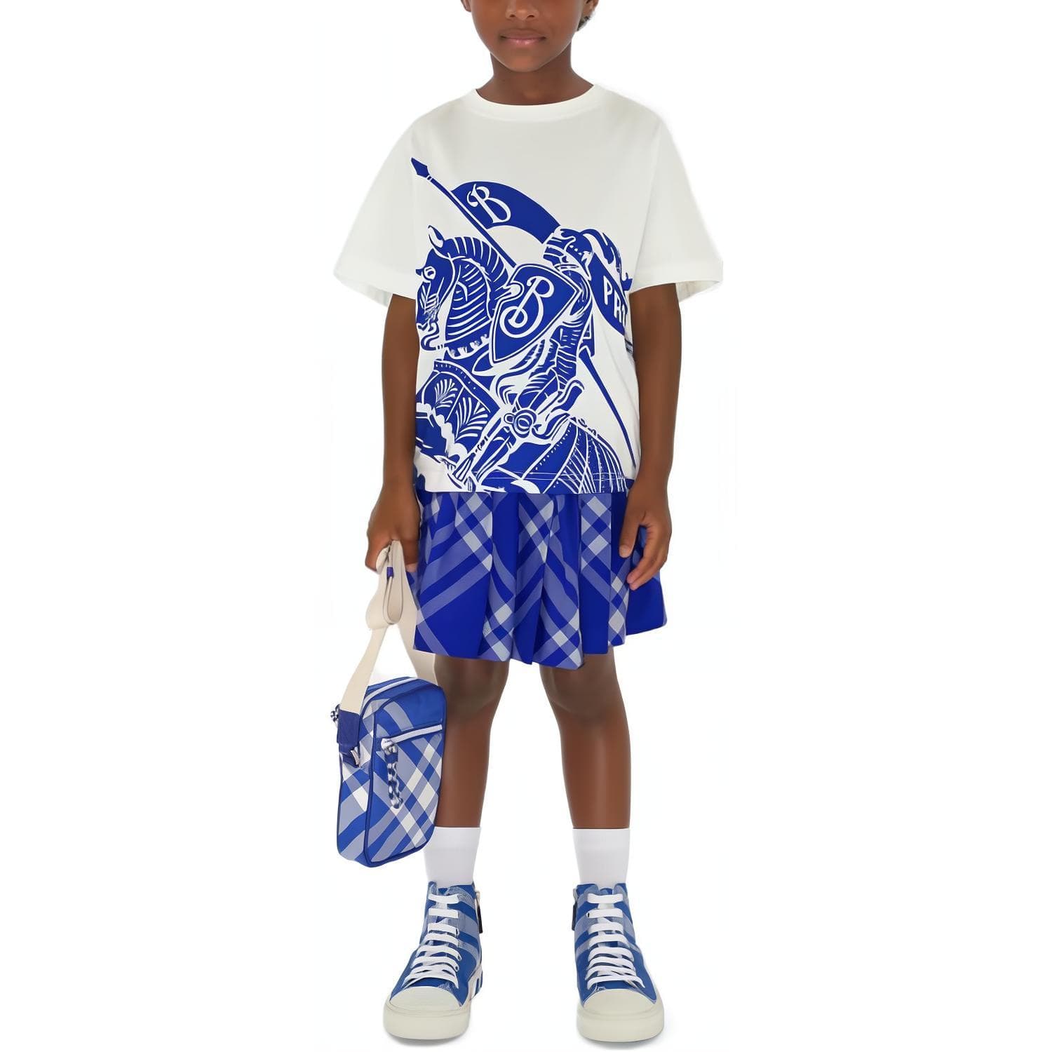 Футболка Burberry Equestrian Print T-Shirt - изображение 3
