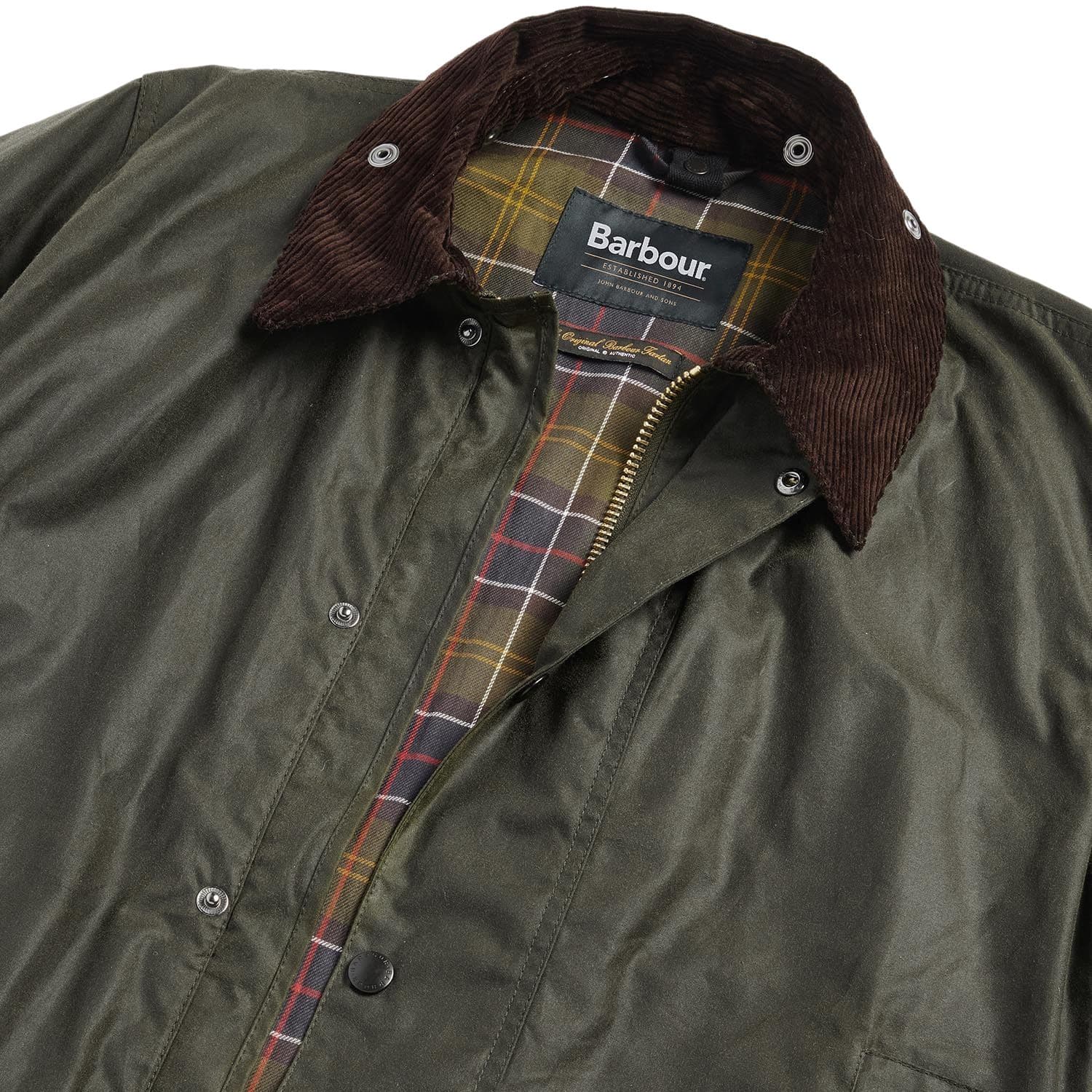 Куртка barbour FW24 Куртка Мужской Оливково-зеленый - изображение 8
