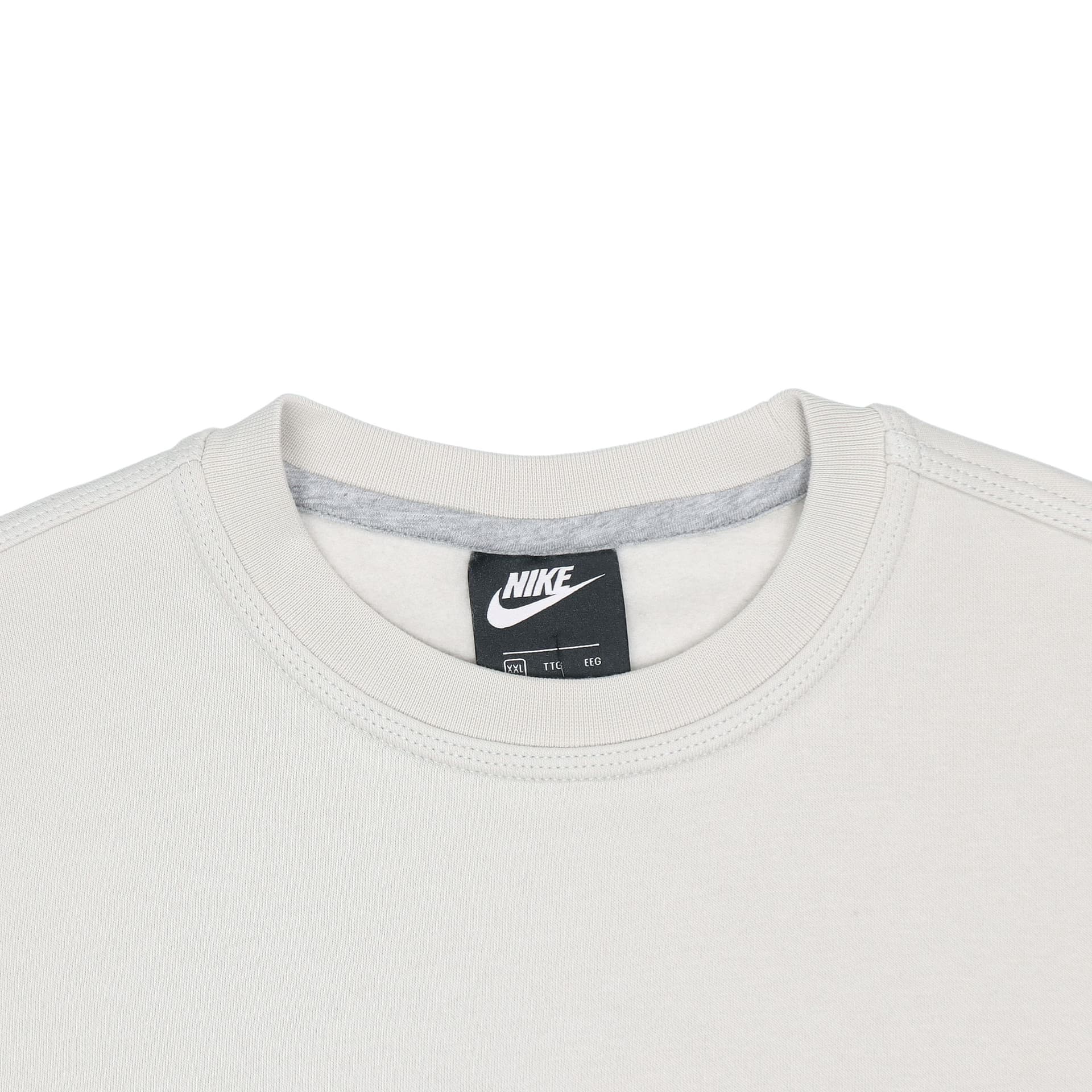 Кофта Nike Sweatshirt Light Grey - изображение 4