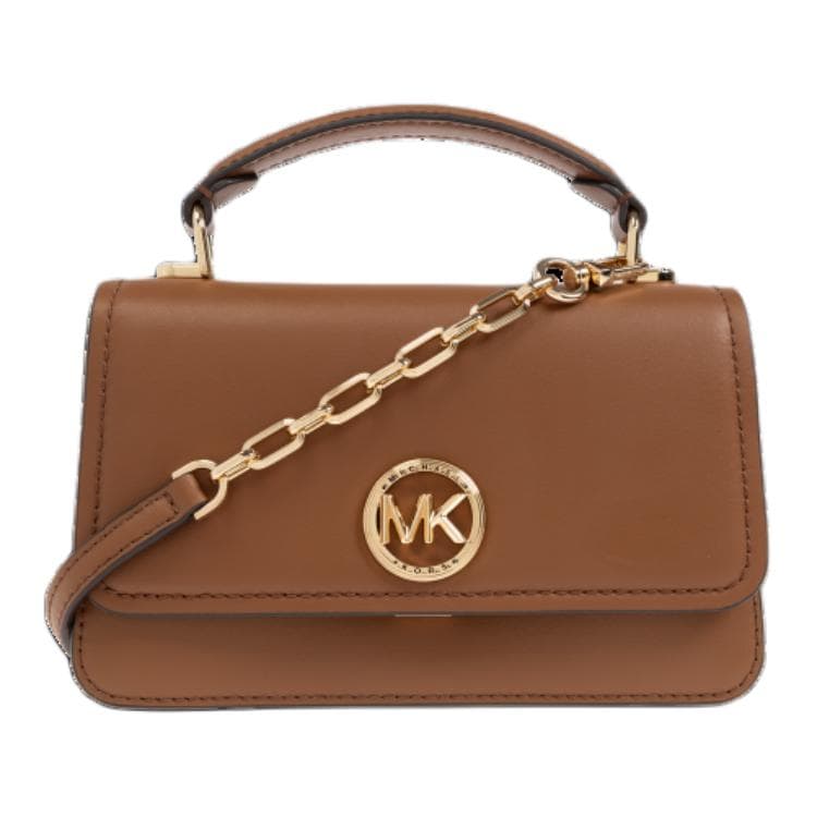 Сумка MICHAEL KORS Delancey Кожа Сумка через плечо Сумка Женская Коричневая - изображение 1