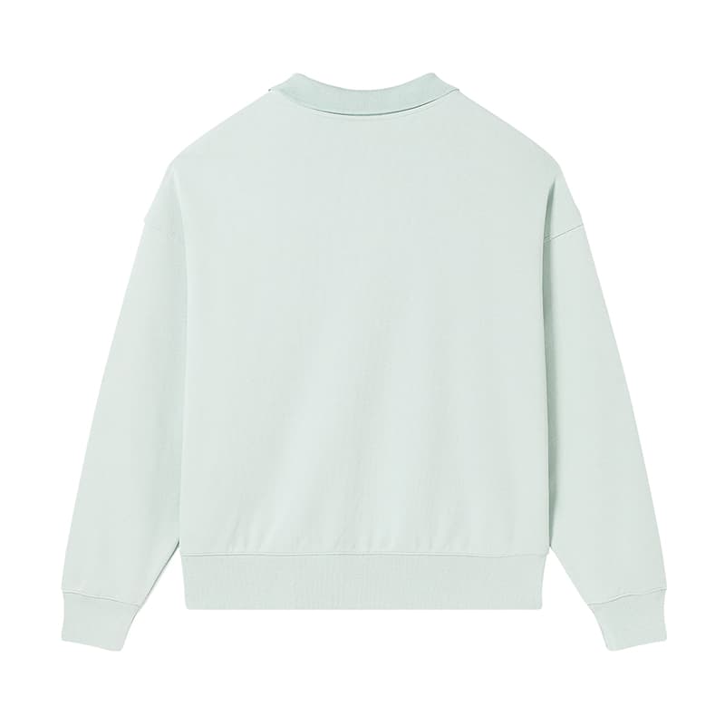 Худи Champion FW24 Классическая повседневная толстовка с воротником и логотипом C Европейская версия Женский - изображение 2