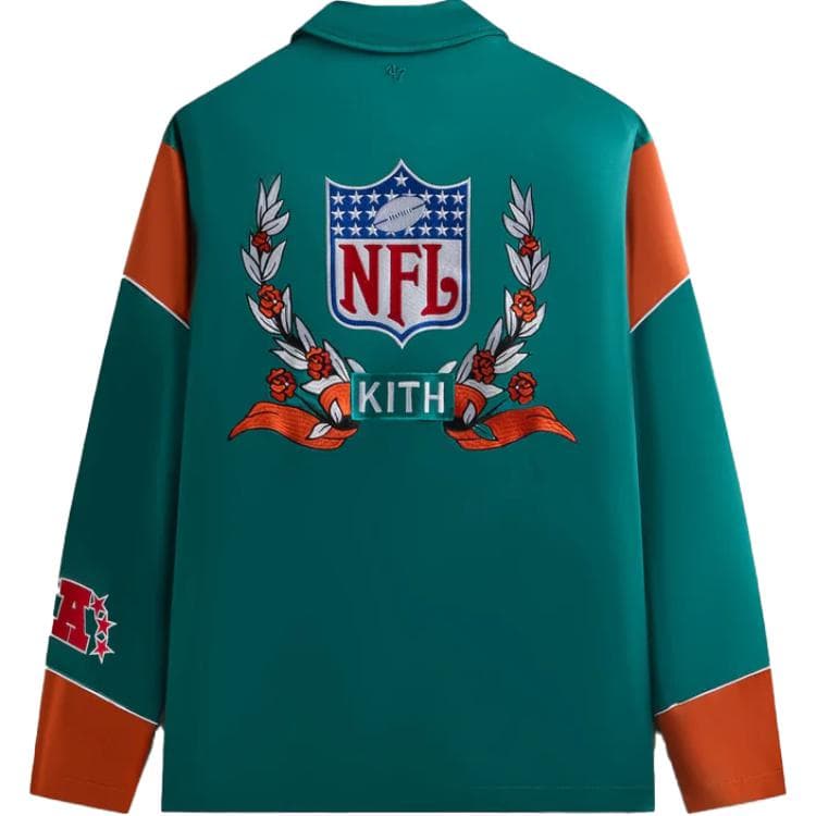 Куртка KITH x NFL FW24 Куртки и Пальто Мужской Зеленый - изображение 2