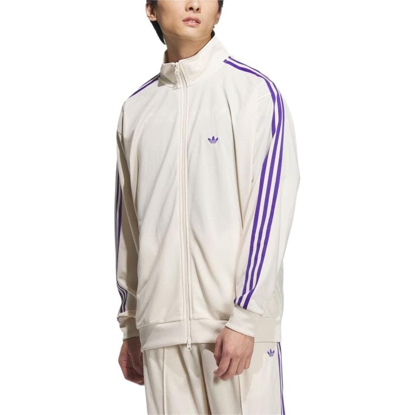 Куртка Adidas Originals BECKENBAUERTRACK Комплект AW24 UNITEFIT Куртка Унисекс Магия Белый Энергетический Чернильный - изображение 2