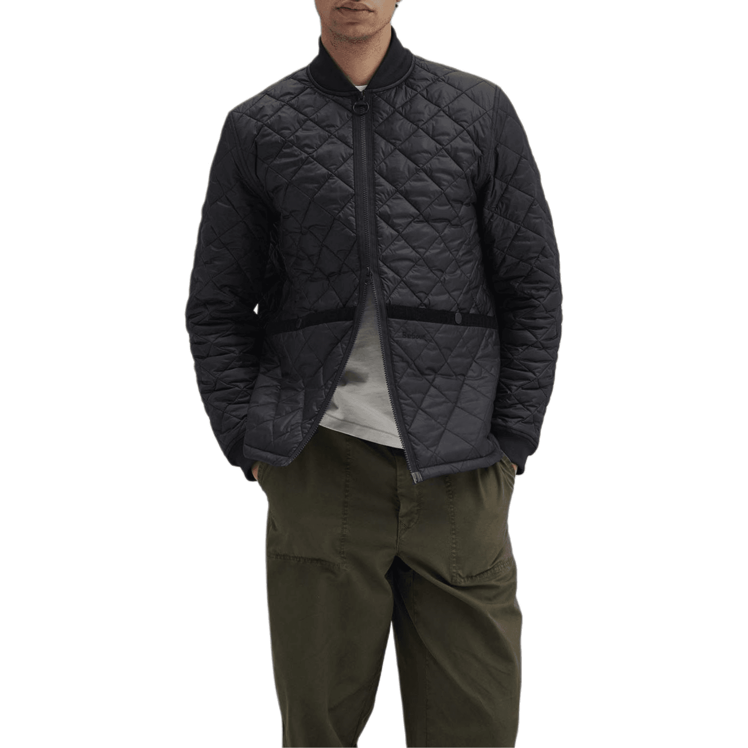 Куртка Barbour FW24 Куртки и Пальто Мужской Черный - изображение 4