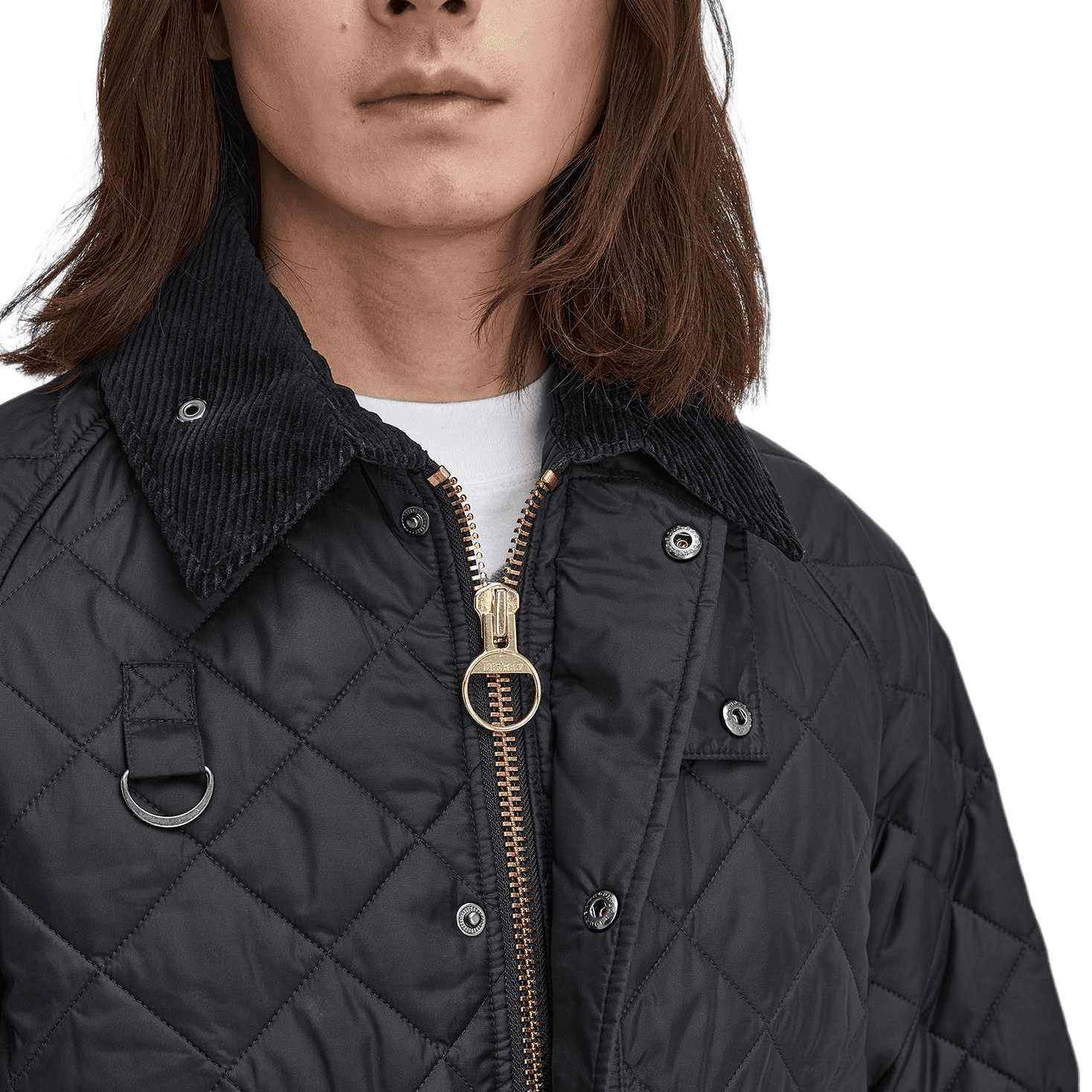 Куртка Barbour FW24 Куртка Мужская Черная - изображение 7