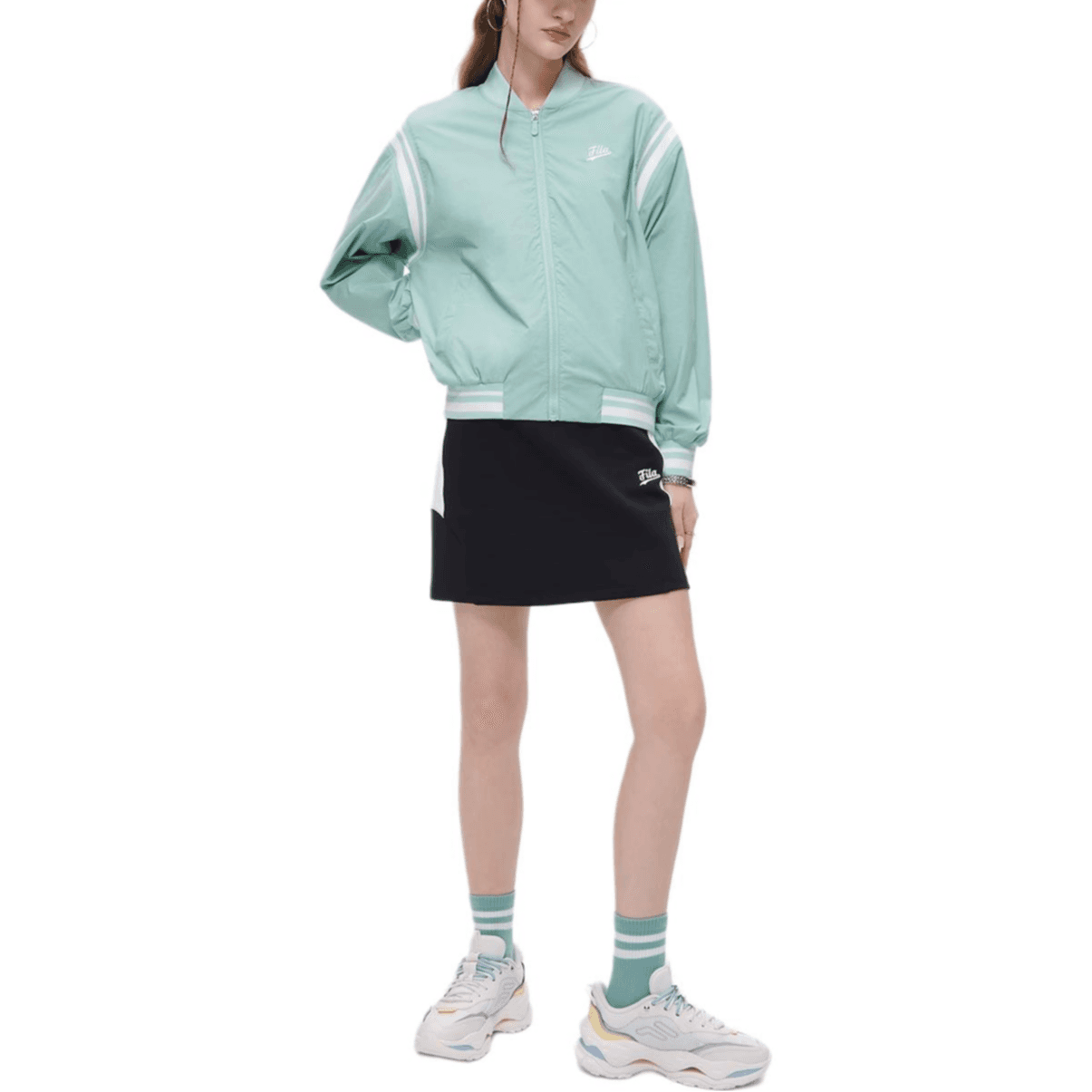 Куртка FILA FUSION Куртка Женская Бирюзовая - изображение 3