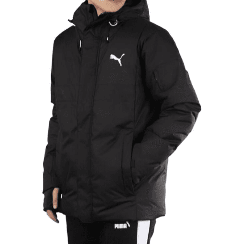 Зимняя куртка Puma Essential Logo Hooded Puffer Jacket - изображение 5
