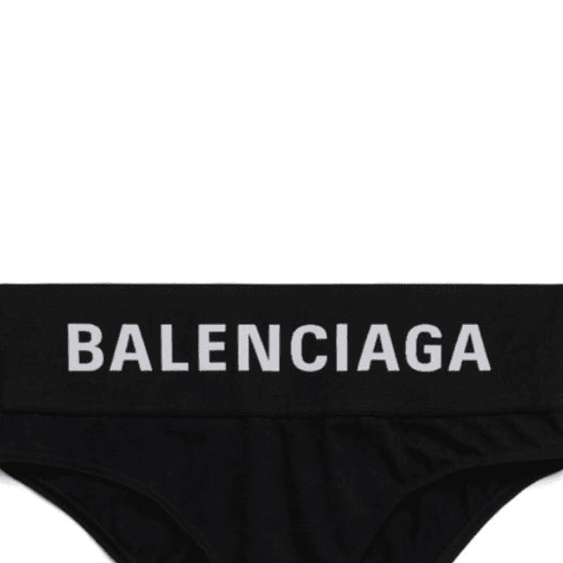 Трусы Balenciaga Logo Print Briefs - изображение 3