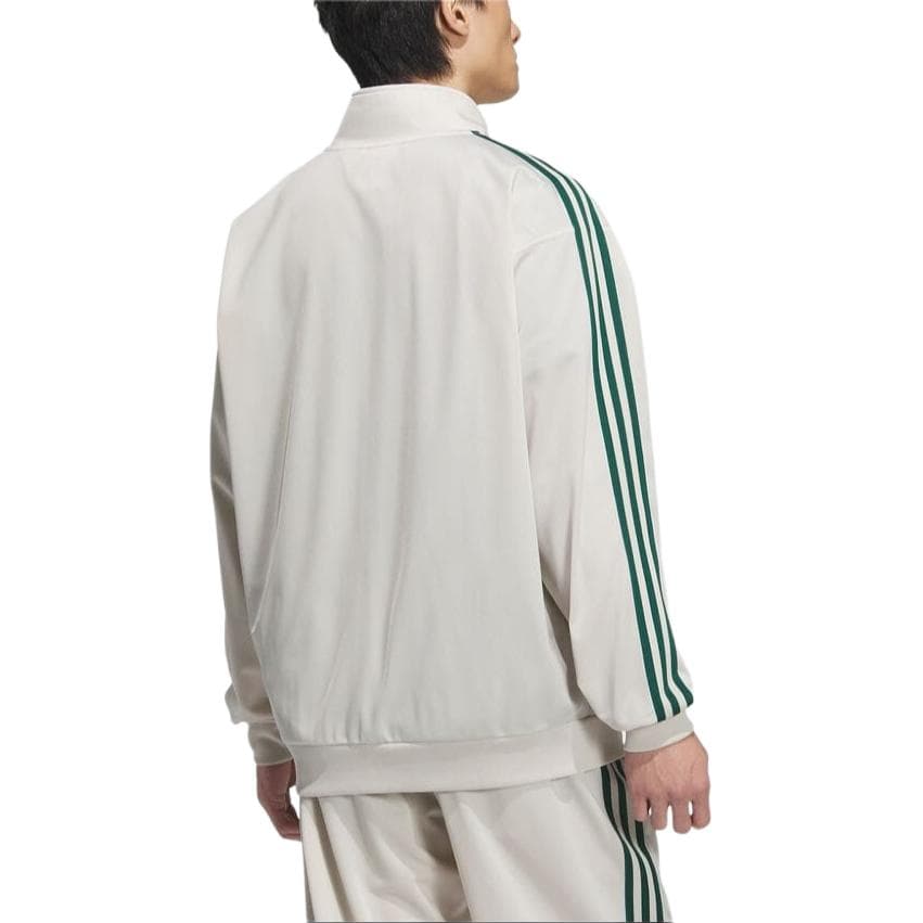Куртка Adidas Originals BECKENBAUERTRACK Костюм AW24 Куртки Пальто Унисекс Прозрачный Коричневый Преппи Зеленый - изображение 3