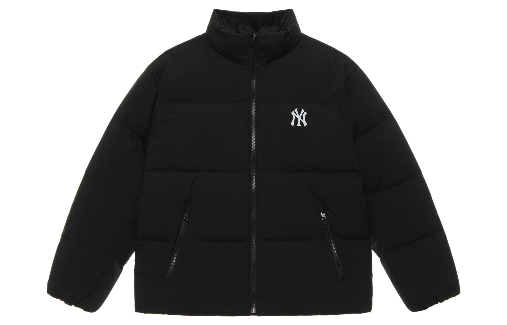 Зимняя куртка MLB Yankees Puffer Jacket Black - изображение 2