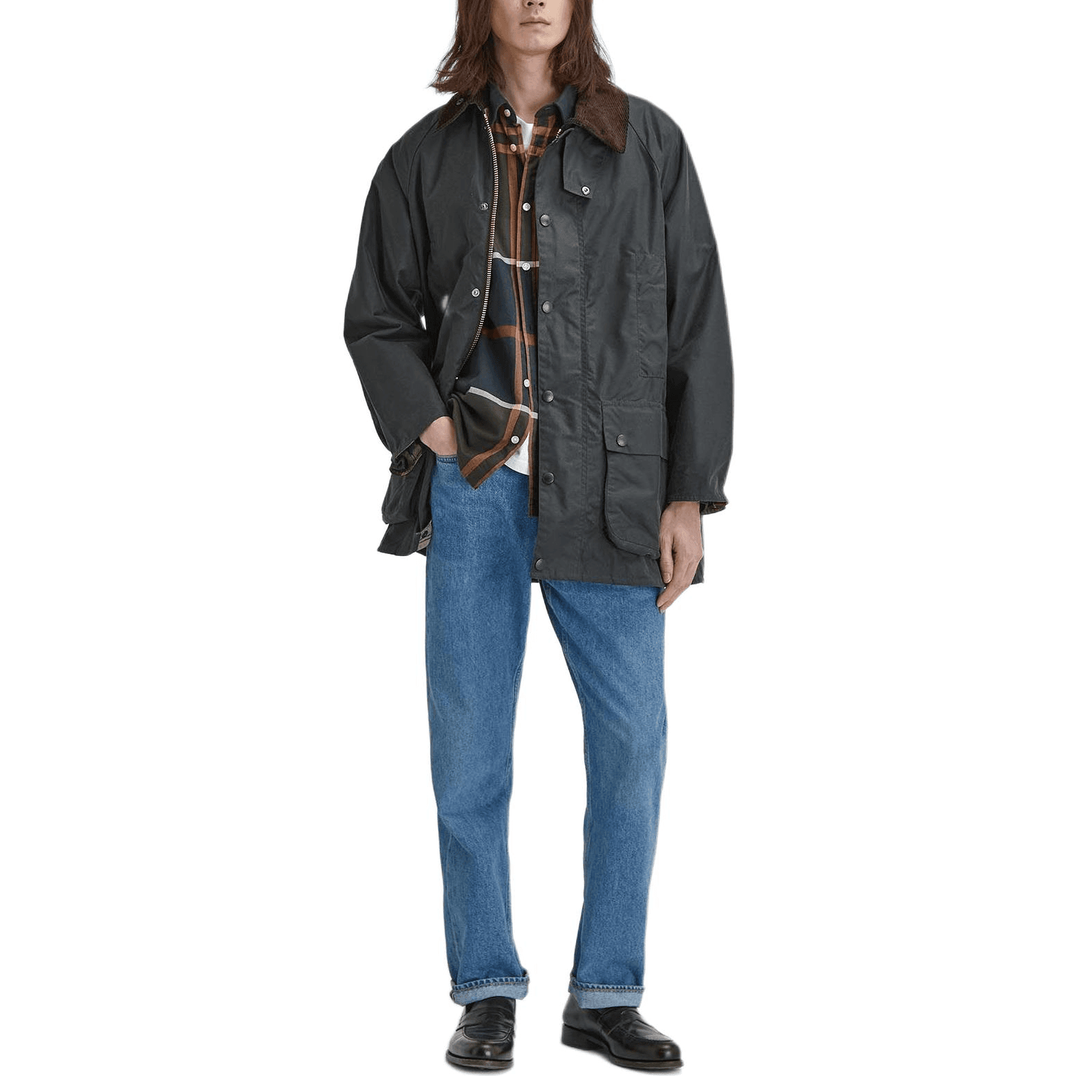 Куртка Barbour FW24 Куртки и Пальто Мужской Шалфейный Зеленый - изображение 2