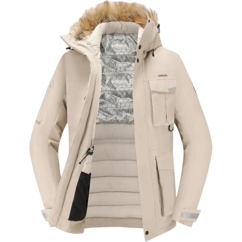 Куртка DECATHLON SH900 PARKA Пальто Мужское Бежевое - изображение 2