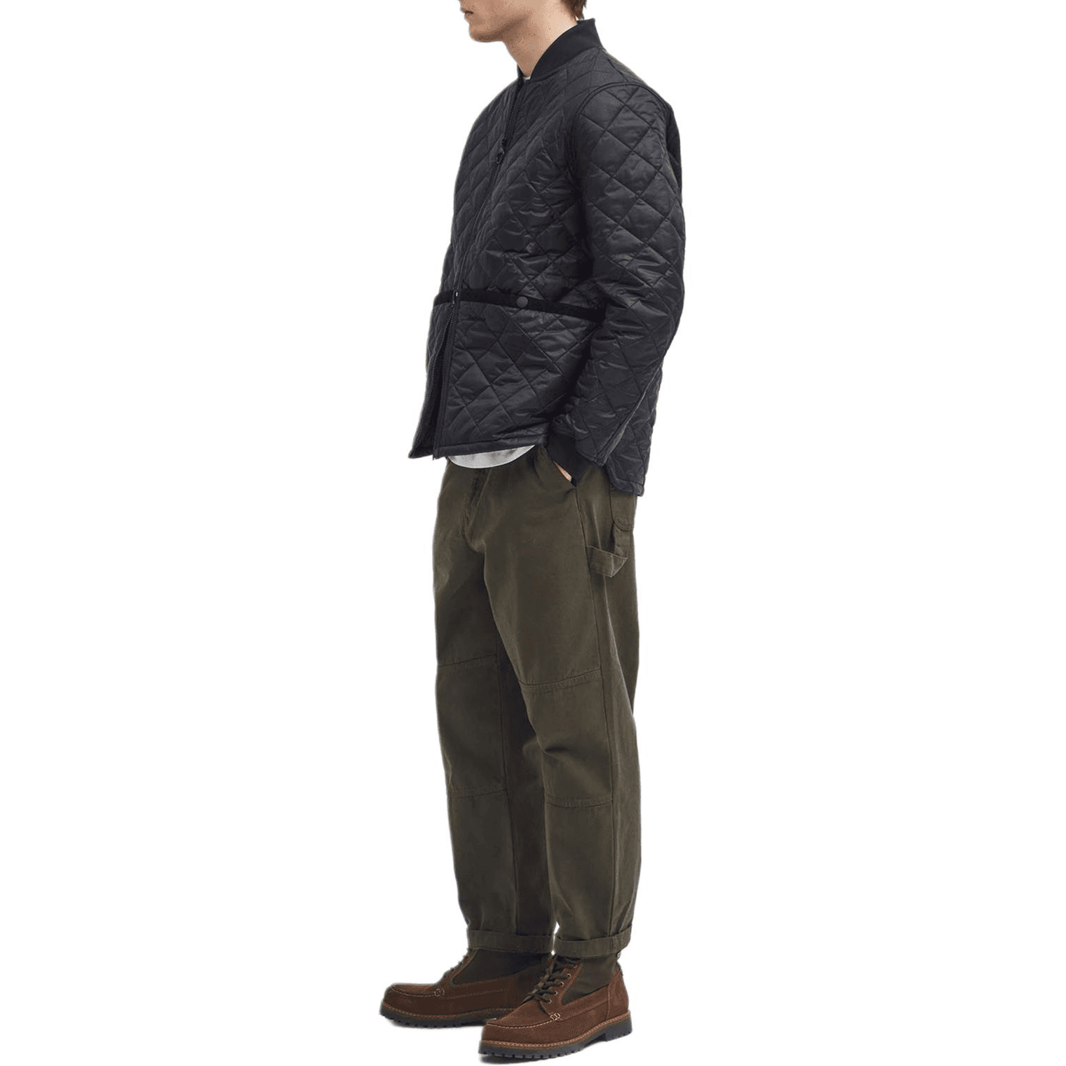 Куртка Barbour FW24 Куртки и Пальто Мужской Черный - изображение 2