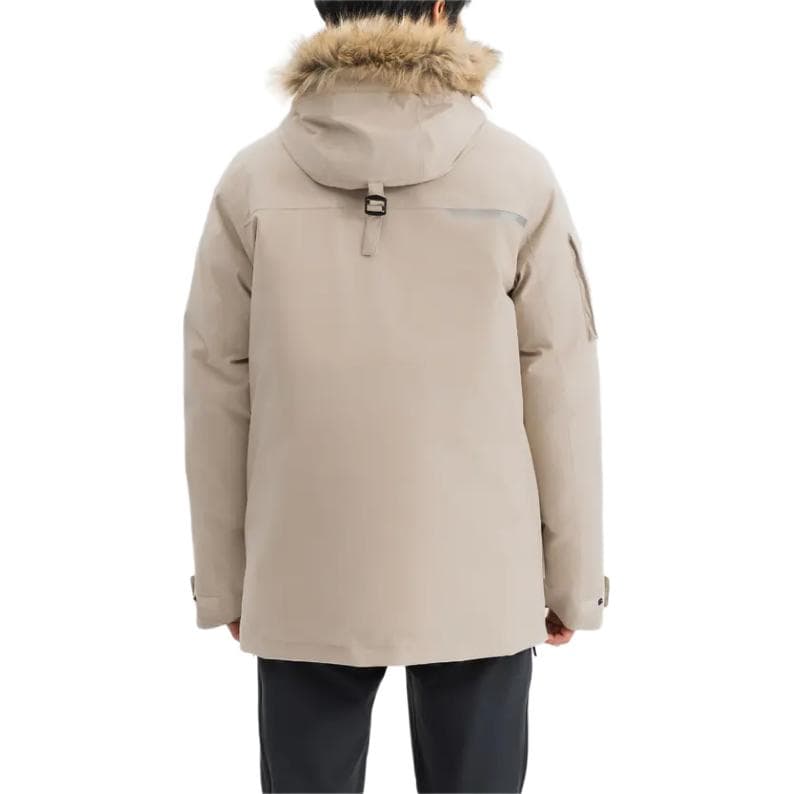 Куртка DECATHLON SH900 PARKA Пальто Мужское Бежевое - изображение 7