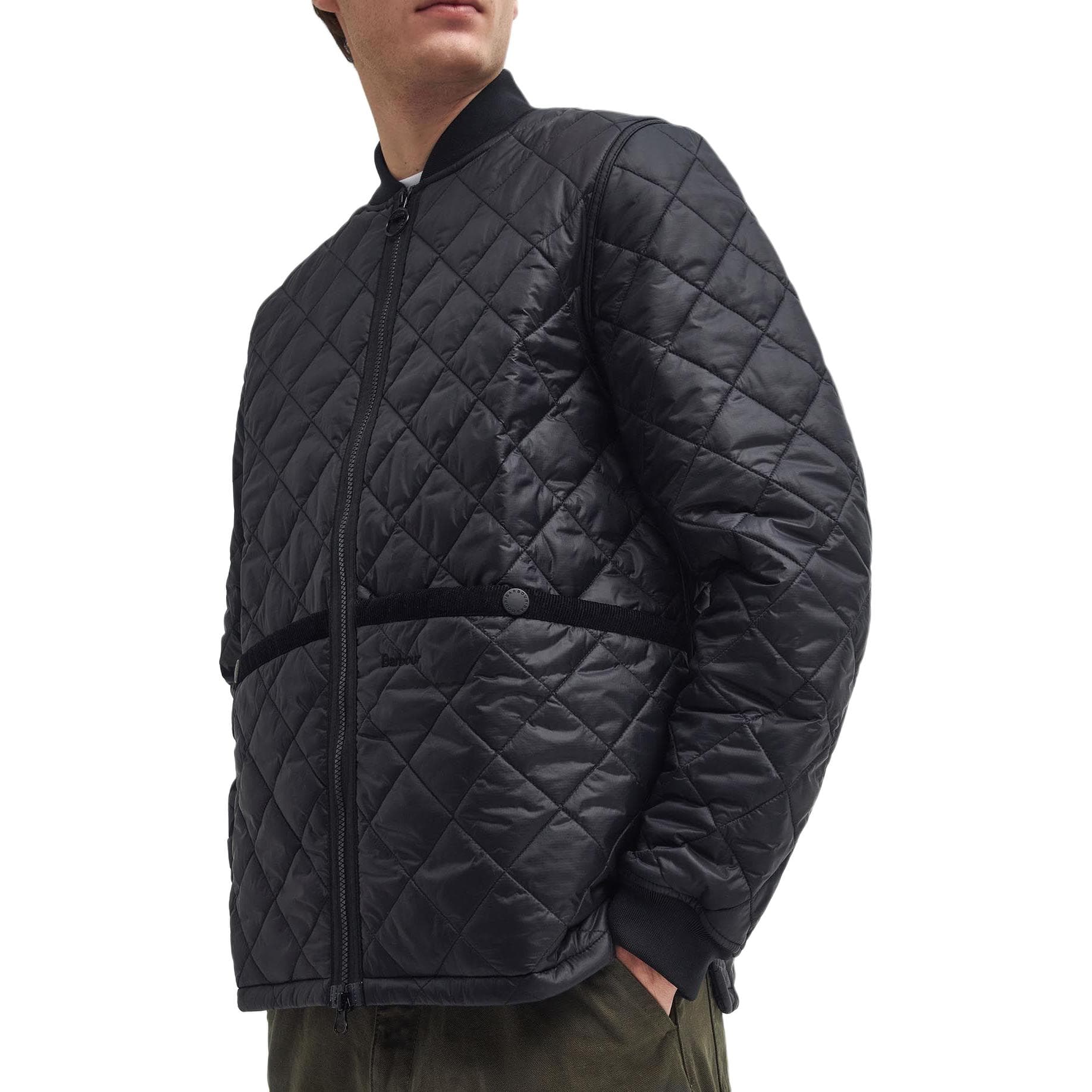 Куртка Barbour FW24 Куртки и Пальто Мужской Черный - изображение 6