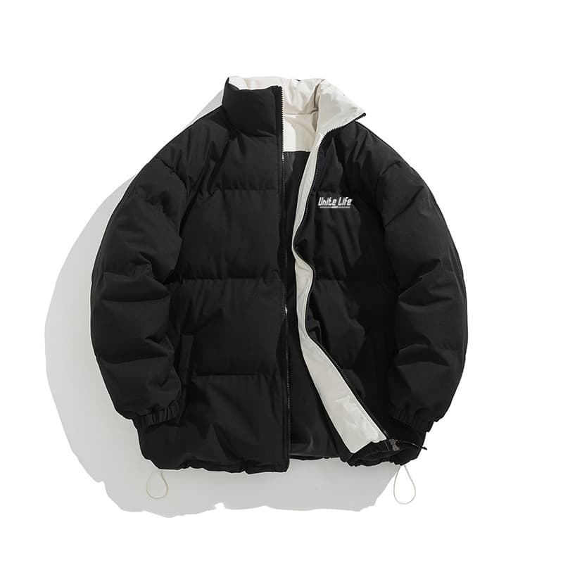 Зимняя куртка пуховик Unite Life HOODS Хлопковый пуховик унисекс - изображение 3