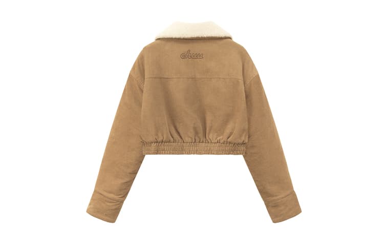 CHUU Khaki Женское короткое пальто - изображение 2