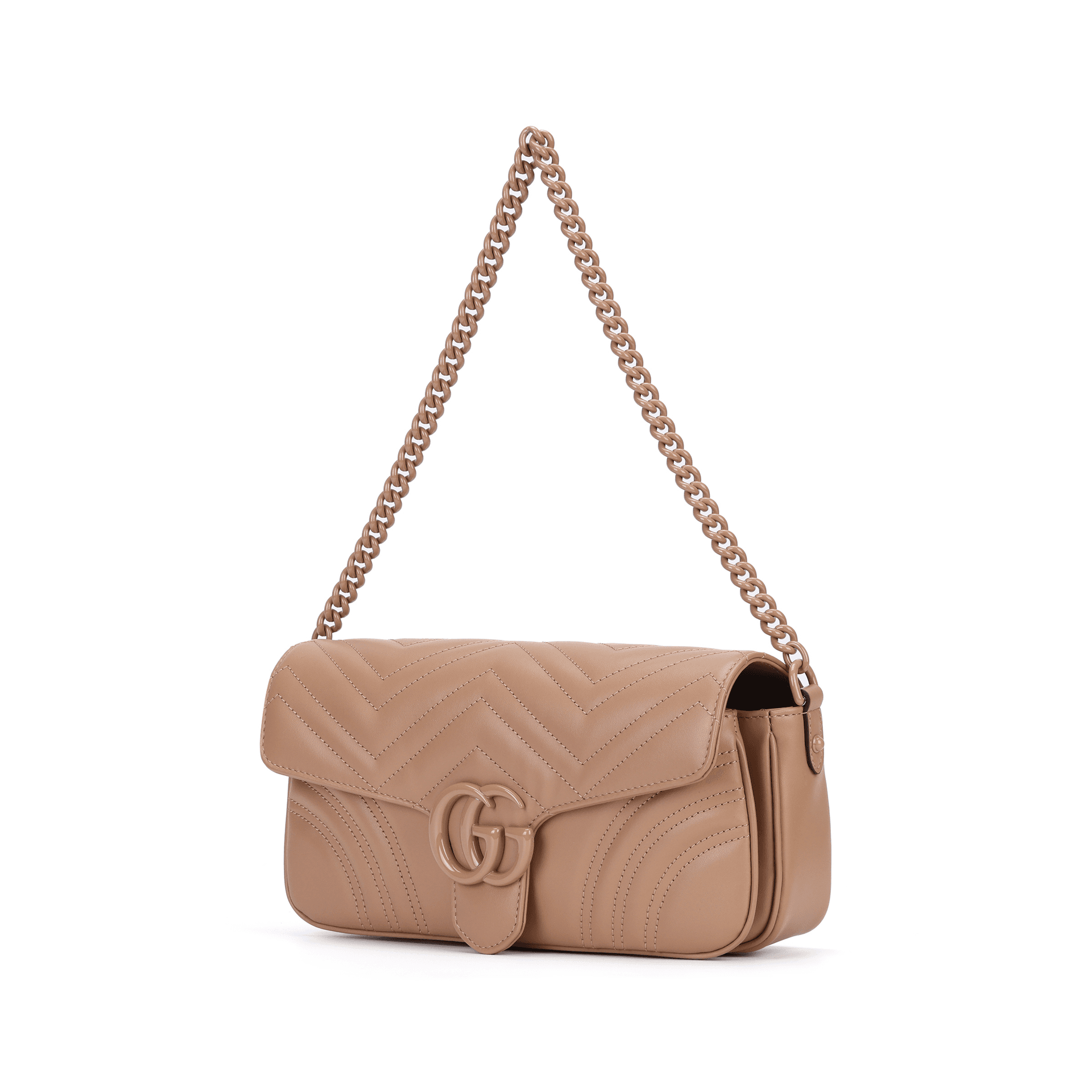 Мини-сумка Gucci GG Marmont Rose Pink - изображение 3