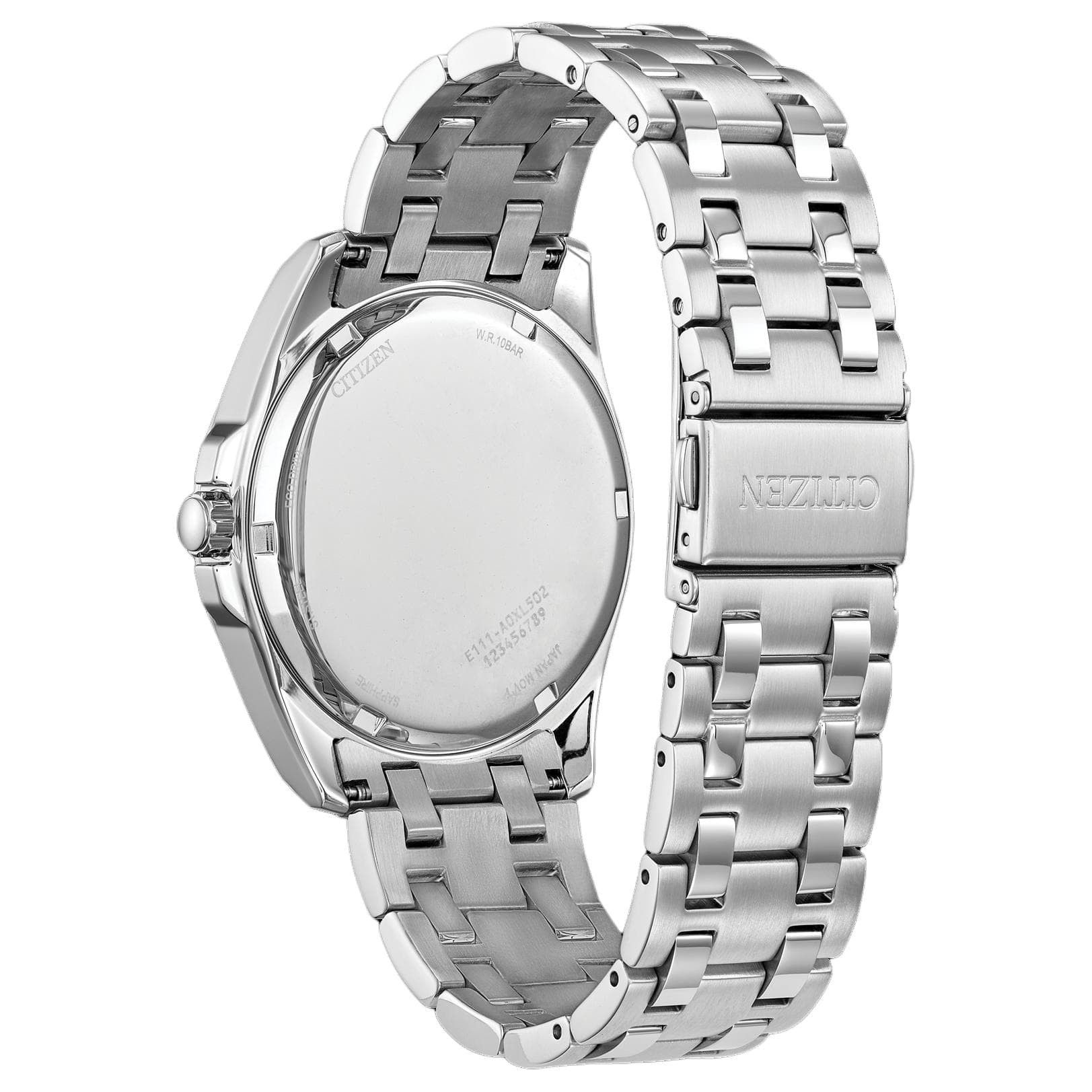Часы CITIZEN Eco Drive 100м Водонепроницаемый Освежающий вариант Кварцевый механизм Нержавеющая сталь Шнуровка Часы - изображение 2