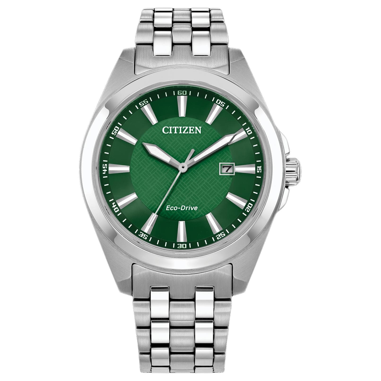 Часы CITIZEN Eco Drive 100м Водонепроницаемый Освежающий вариант Кварцевый механизм Нержавеющая сталь Шнуровка Часы - изображение 1