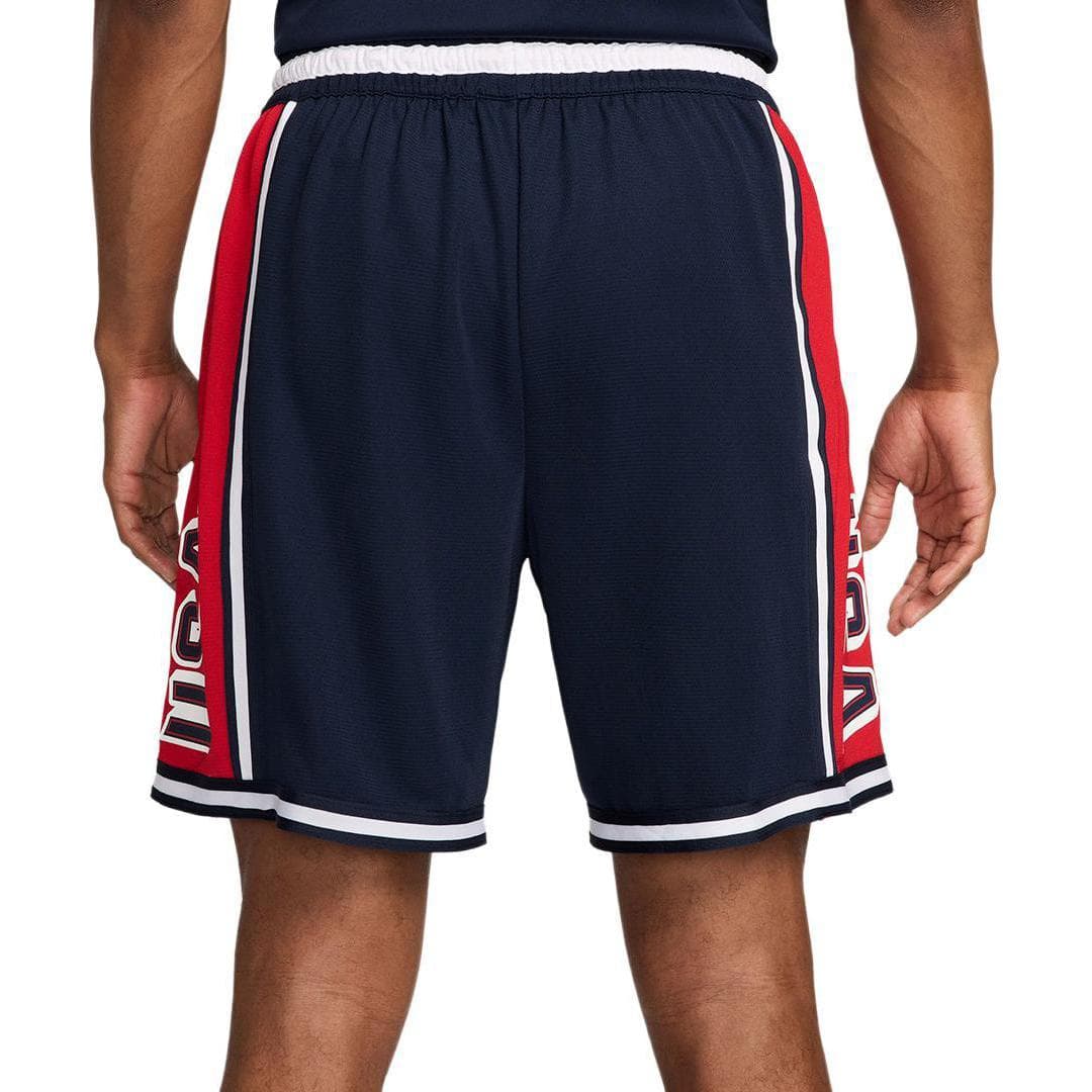 Баскетбольные шорты Nike USAB Obsidian/University Red/White - изображение 5