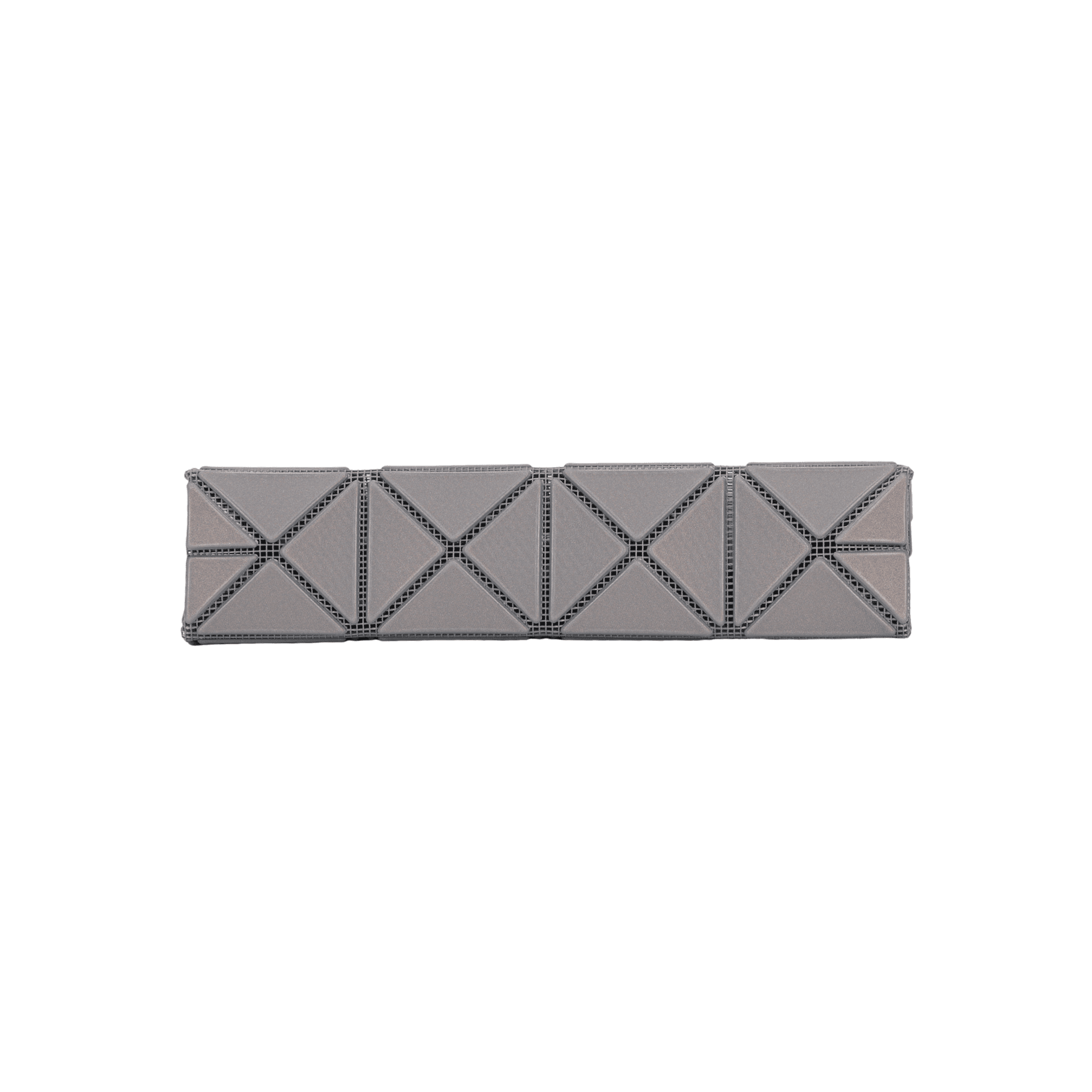 Сумка ISSEY MIYAKE Lucent Boxy PVC Смола Сумка Мини Женская Серого цвета - изображение 5