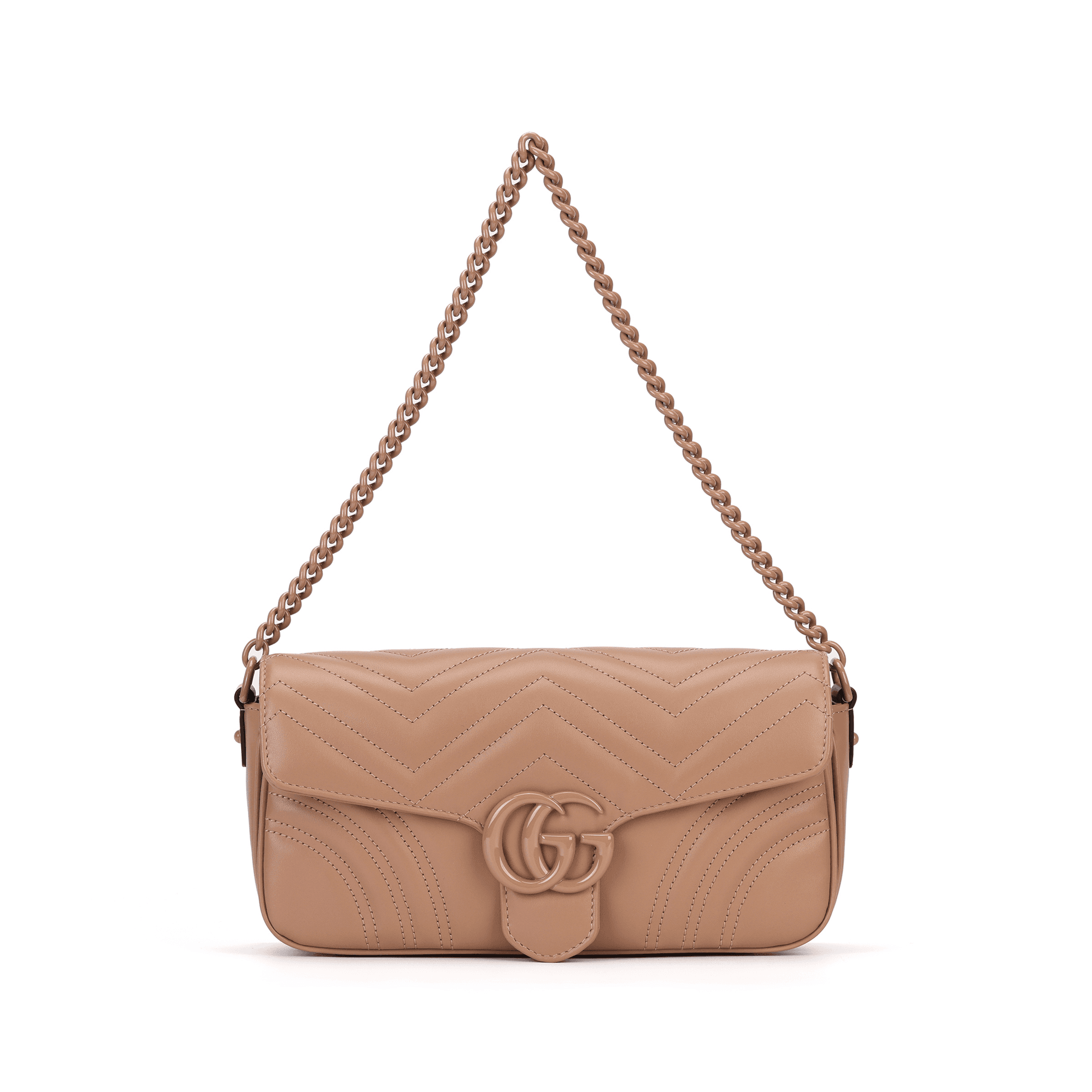 Мини-сумка Gucci GG Marmont Rose Pink - изображение 1