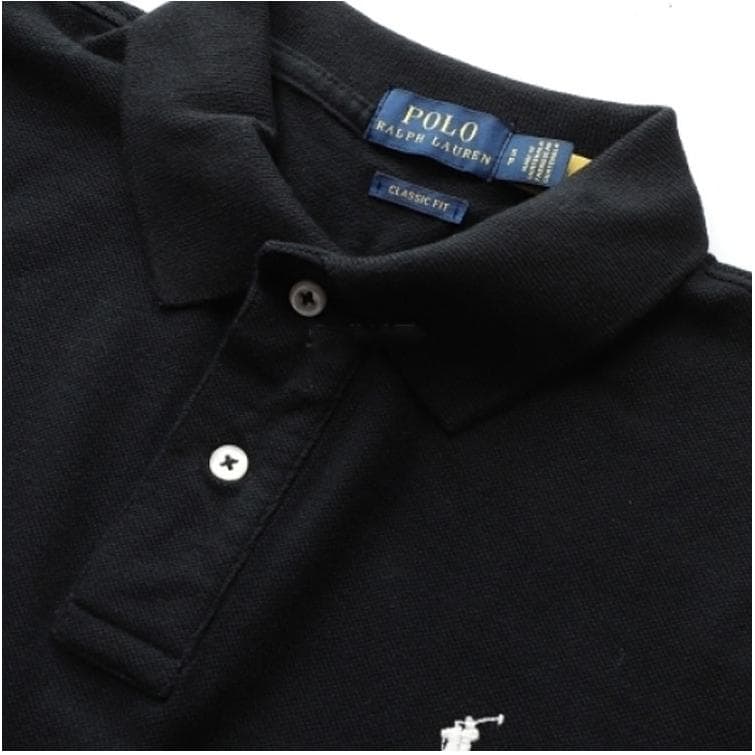 Polo Ralph Lauren Polo Классическая версия Женское Поло Черное - изображение 7
