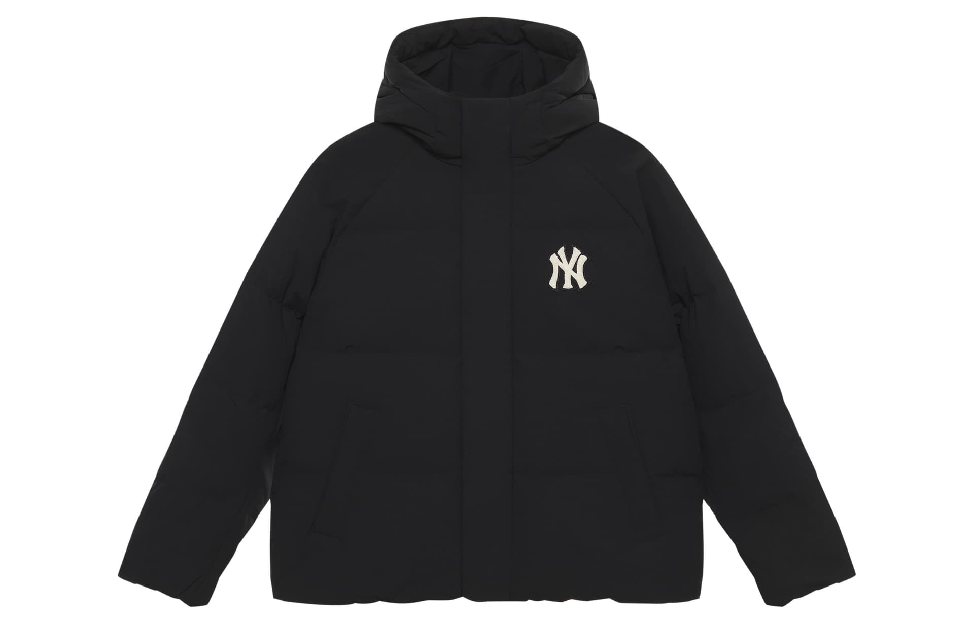 Зимняя куртка MLB Preppy Style Collection New York Yankees FW24 Пуховик Унисекс Черный - изображение 2