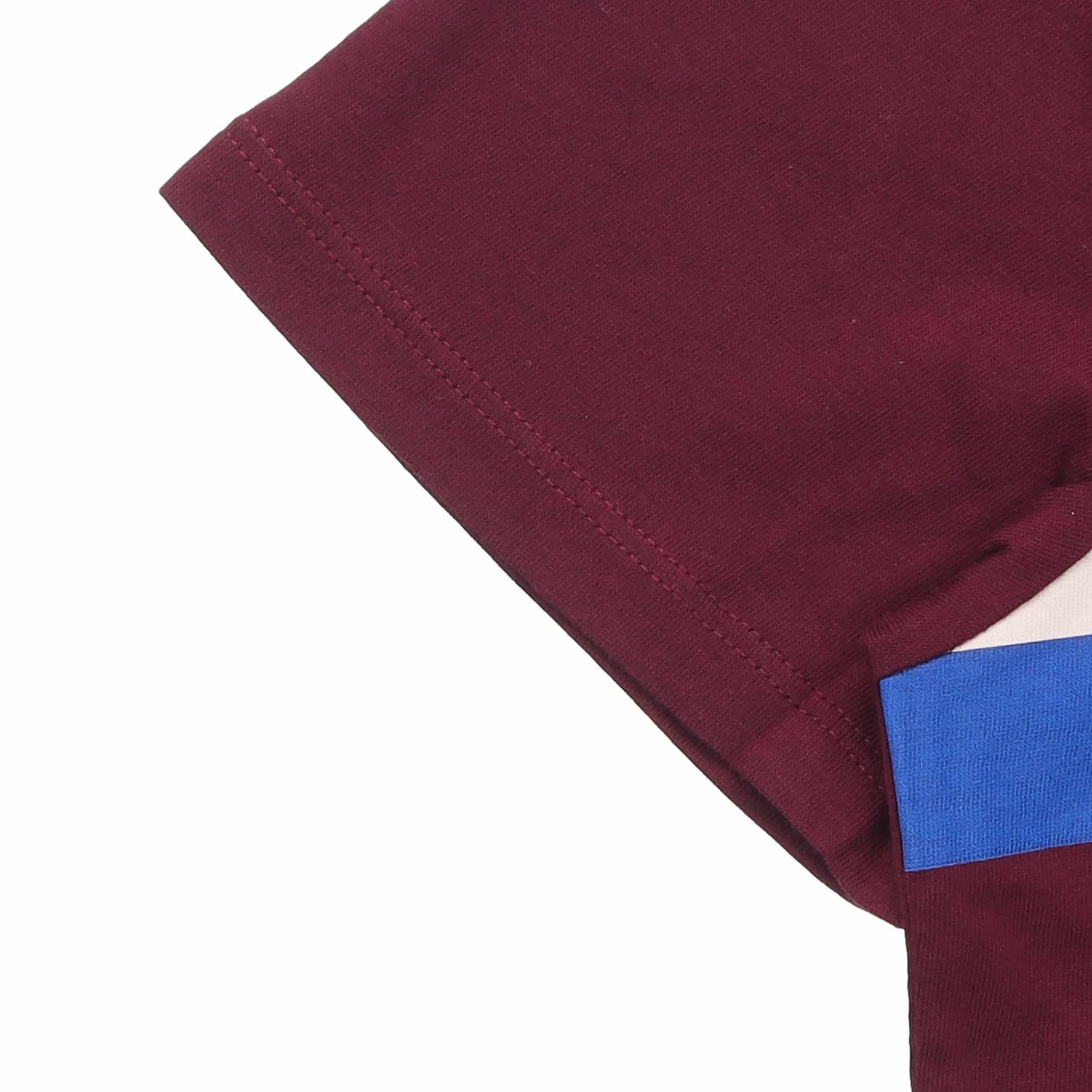 Футболка Gucci Kids Striped Logo T-Shirt Red - изображение 4