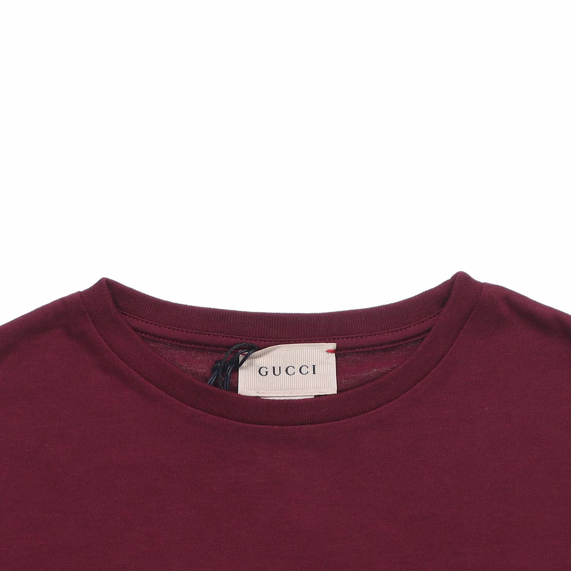 Футболка Gucci Kids Striped Logo T-Shirt Red - изображение 3