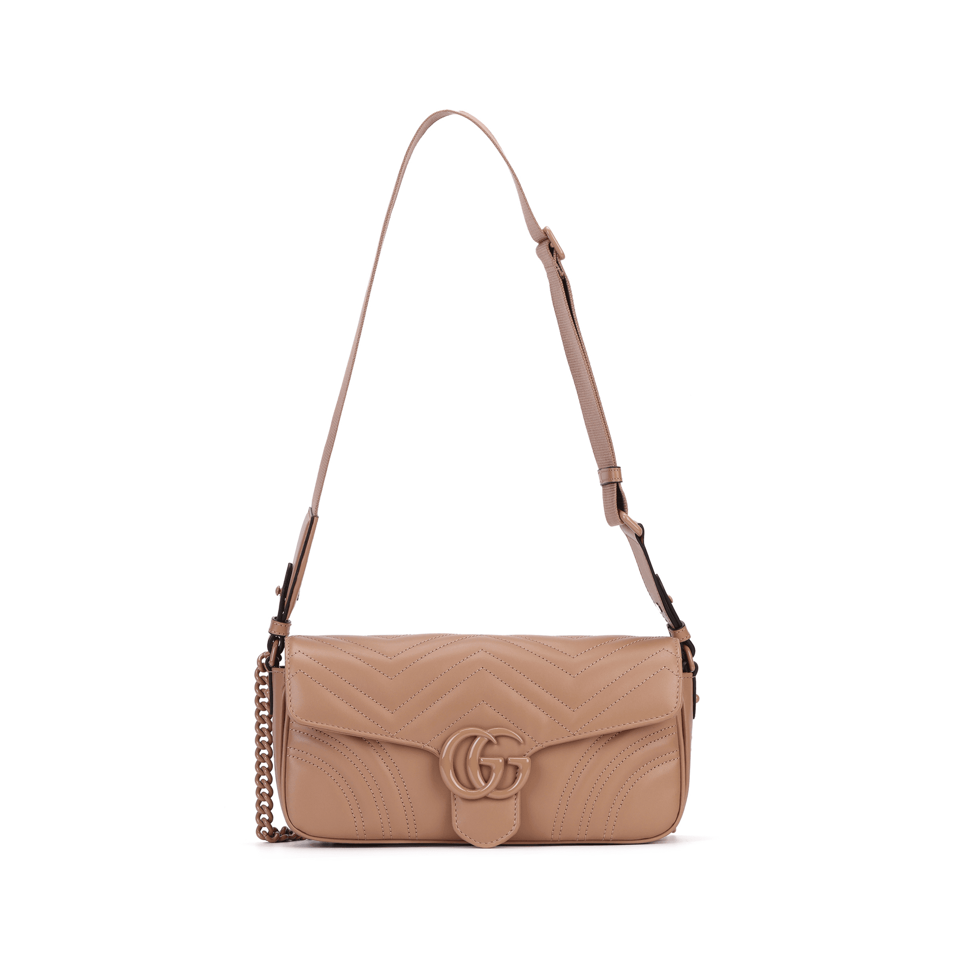 Мини-сумка Gucci GG Marmont Rose Pink - изображение 2