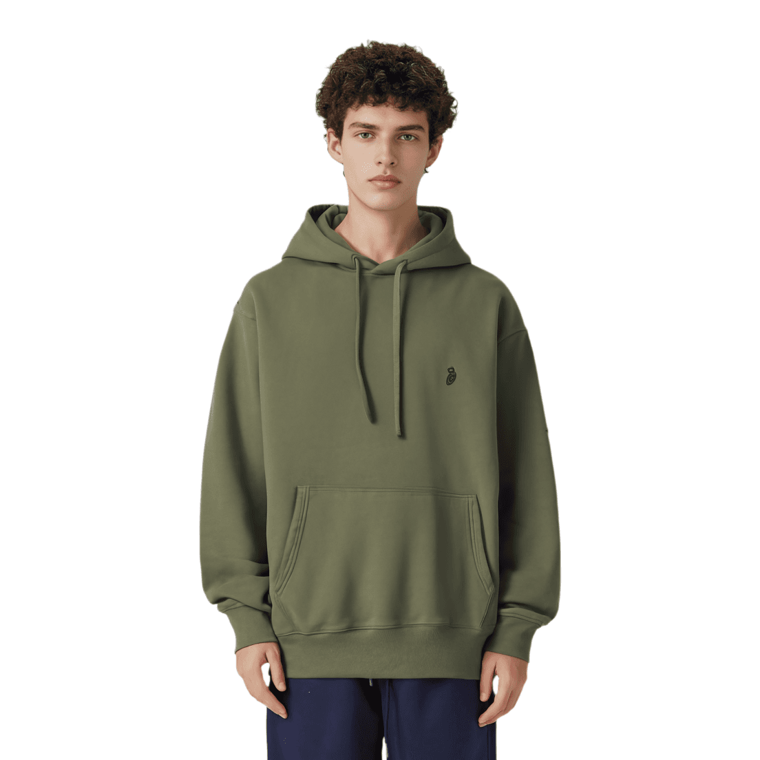 Худи Stussy Swirl Embroidered Hoodie - изображение 3