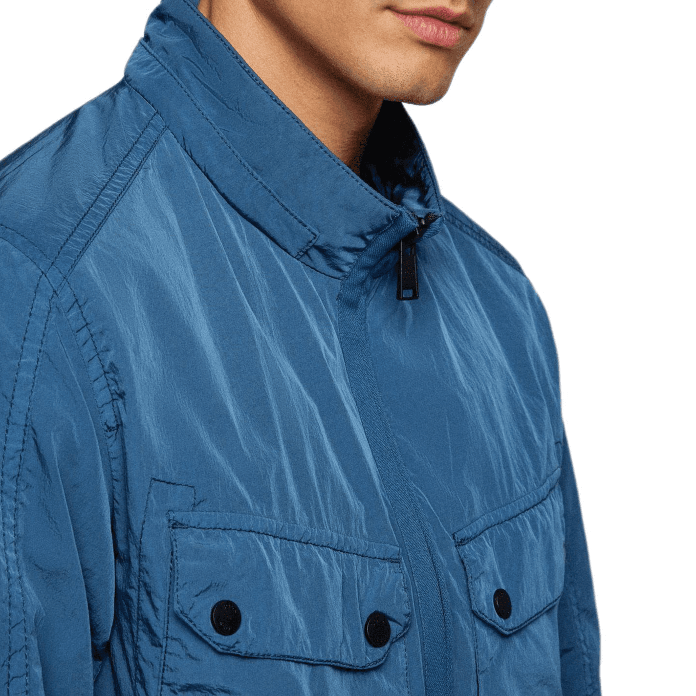 Куртка HUGO BOSS Куртка Мужская Темно-Синяя - изображение 6