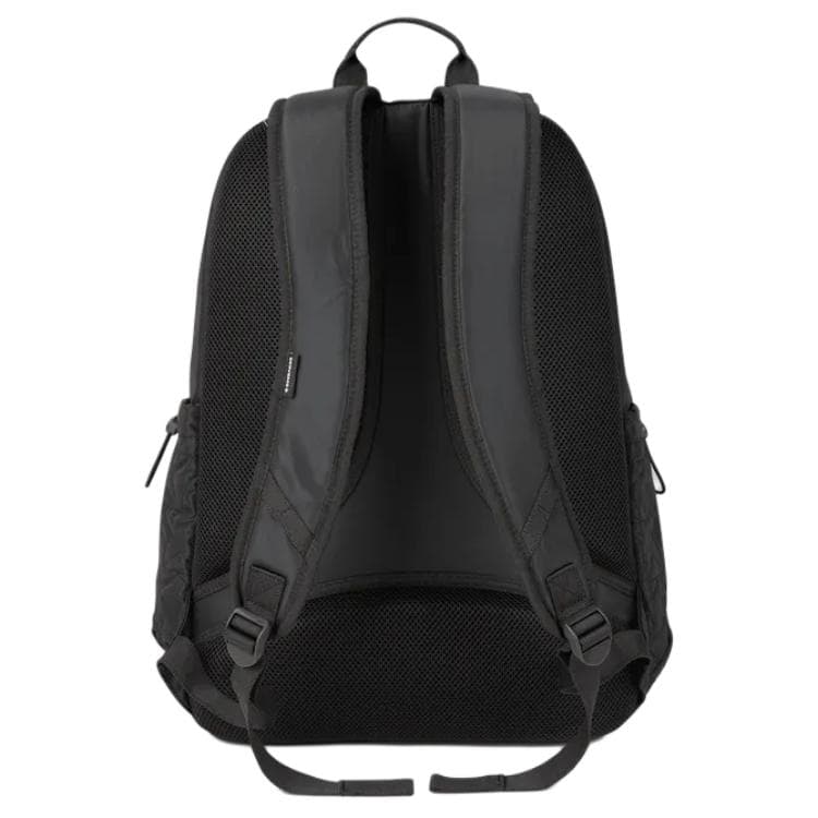 Рюкзак Converse Конверс Quilting Backpack Однотонный Универсальный Застежка-молния Полиэстер Рюкзак Обычный размер Унисекс Парный Черный - изображение 3