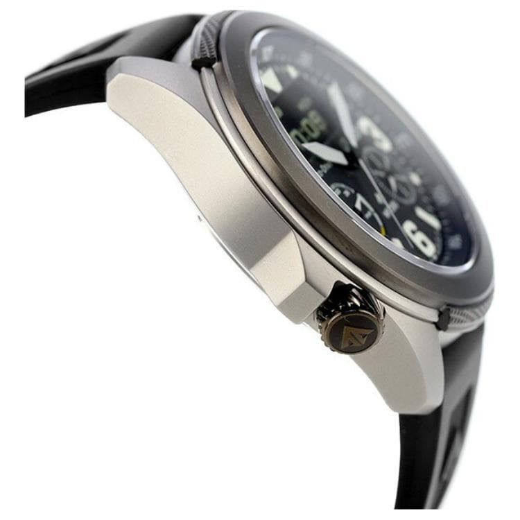 Часы CITIZEN Eco Drive 200м Водонепроницаемый Кварцевый механизм Резиновый корпус Шнуровка Часы Мужские Черный циферблат - изображение 3