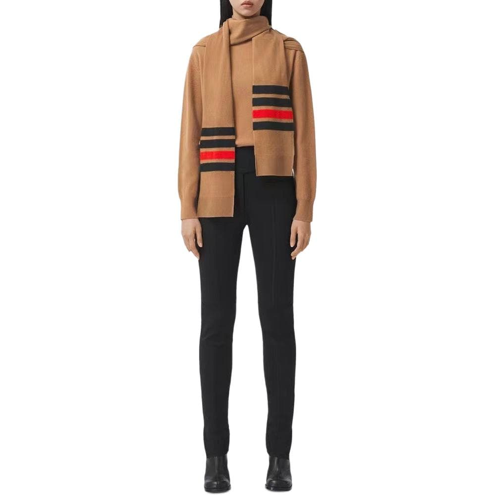 Кардиган Burberry FW23 Свитер Женский Коричневый - изображение 2