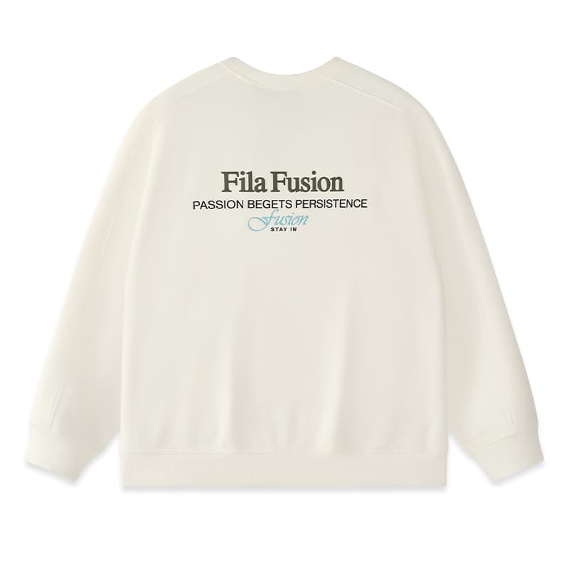 Худи FILA FUSION Толстовка Мужской Облачный Белый - изображение 2