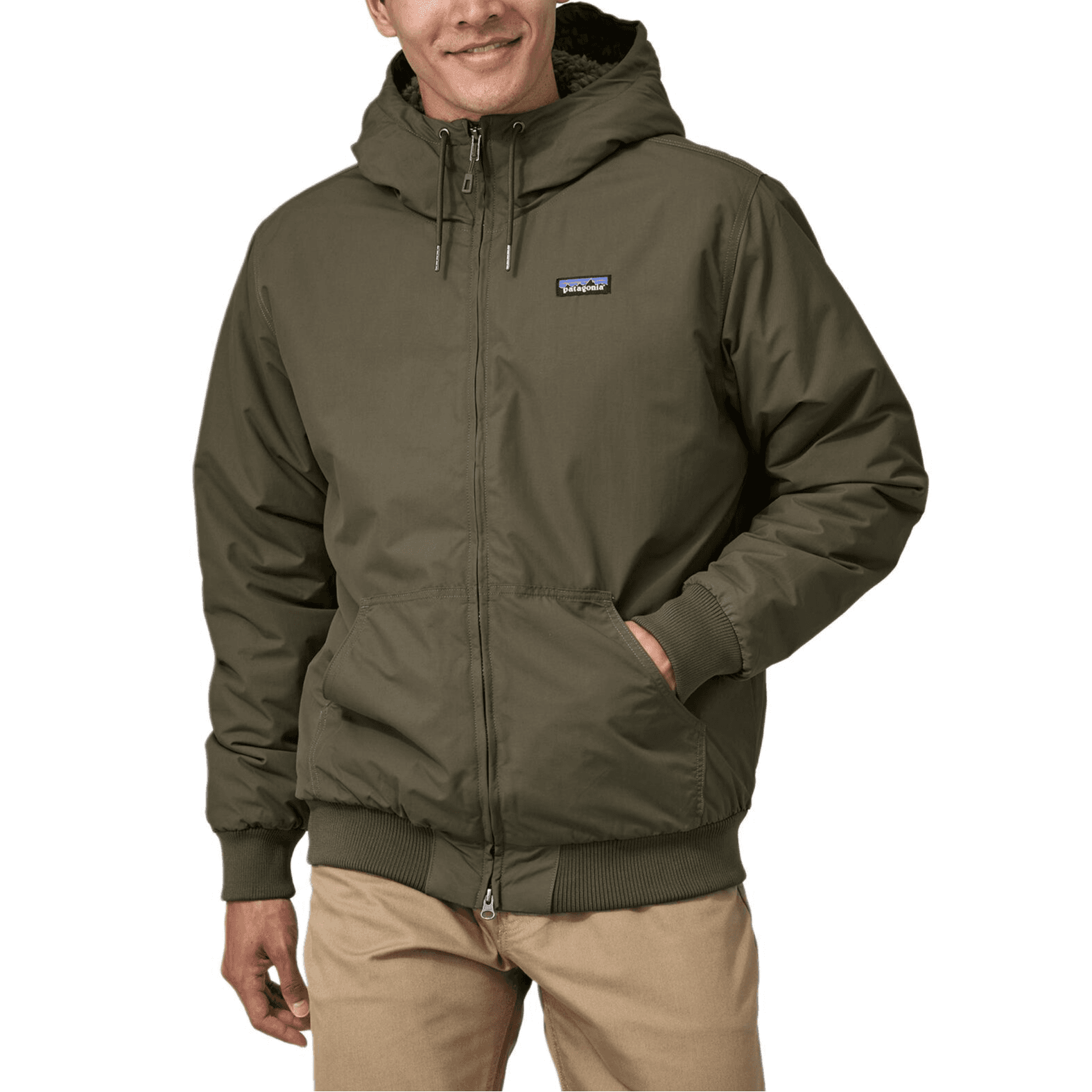 Зимняя куртка пуховик Patagonia Lined Isthmus Hoody - изображение 2